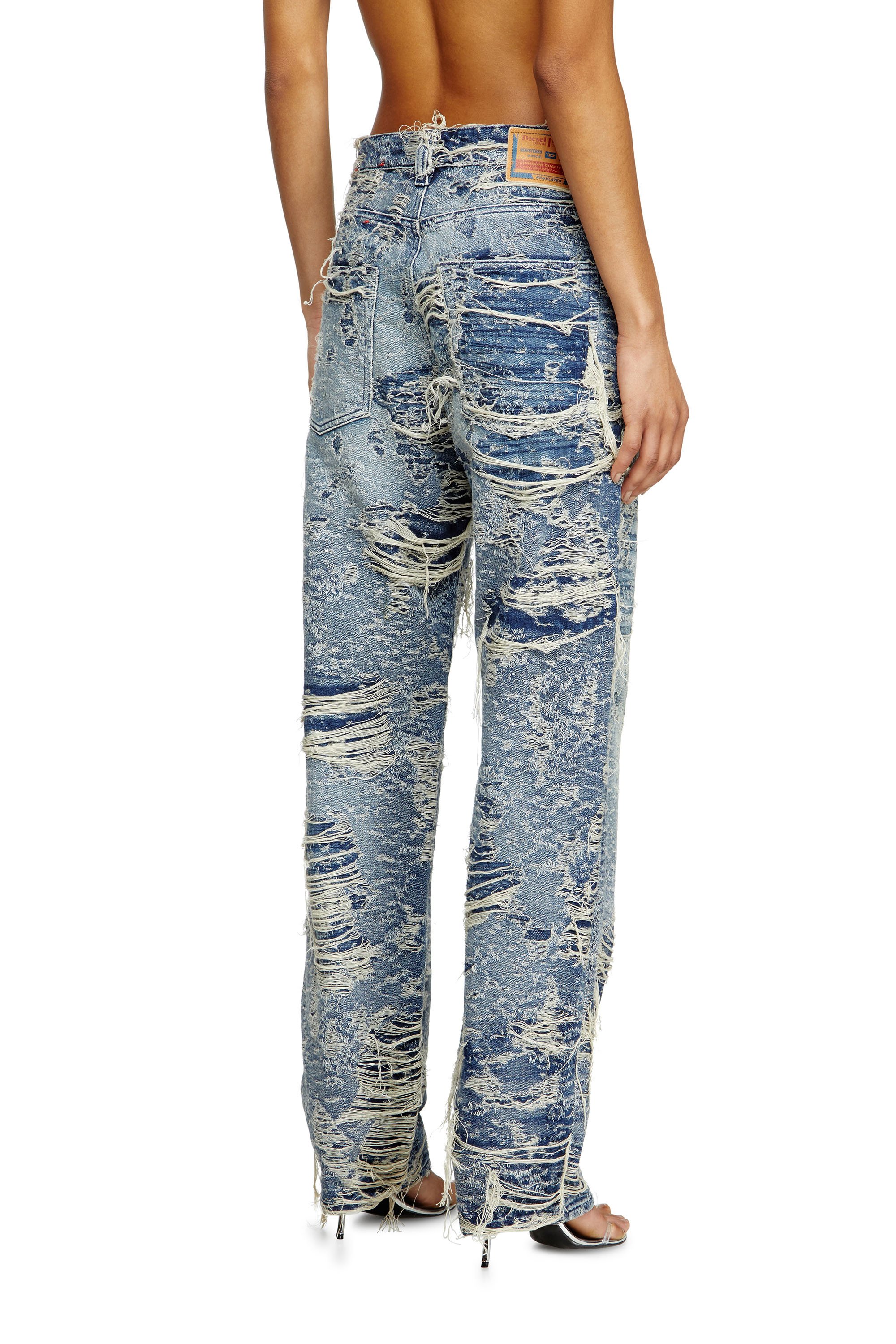 Diesel - Regular Jeans 1988 D-Ark 09M04 Femme, Bleu moyen - Image 4