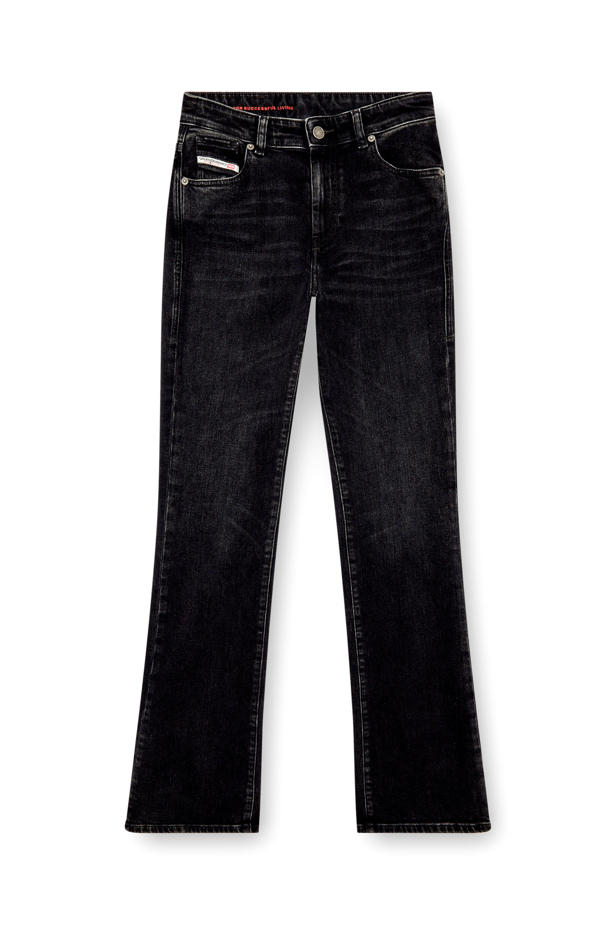Diesel - Bootcut Jeans 2003 D-Escription 09I30 Femme, Noir/Gris fonc&eacute; - Image 2
