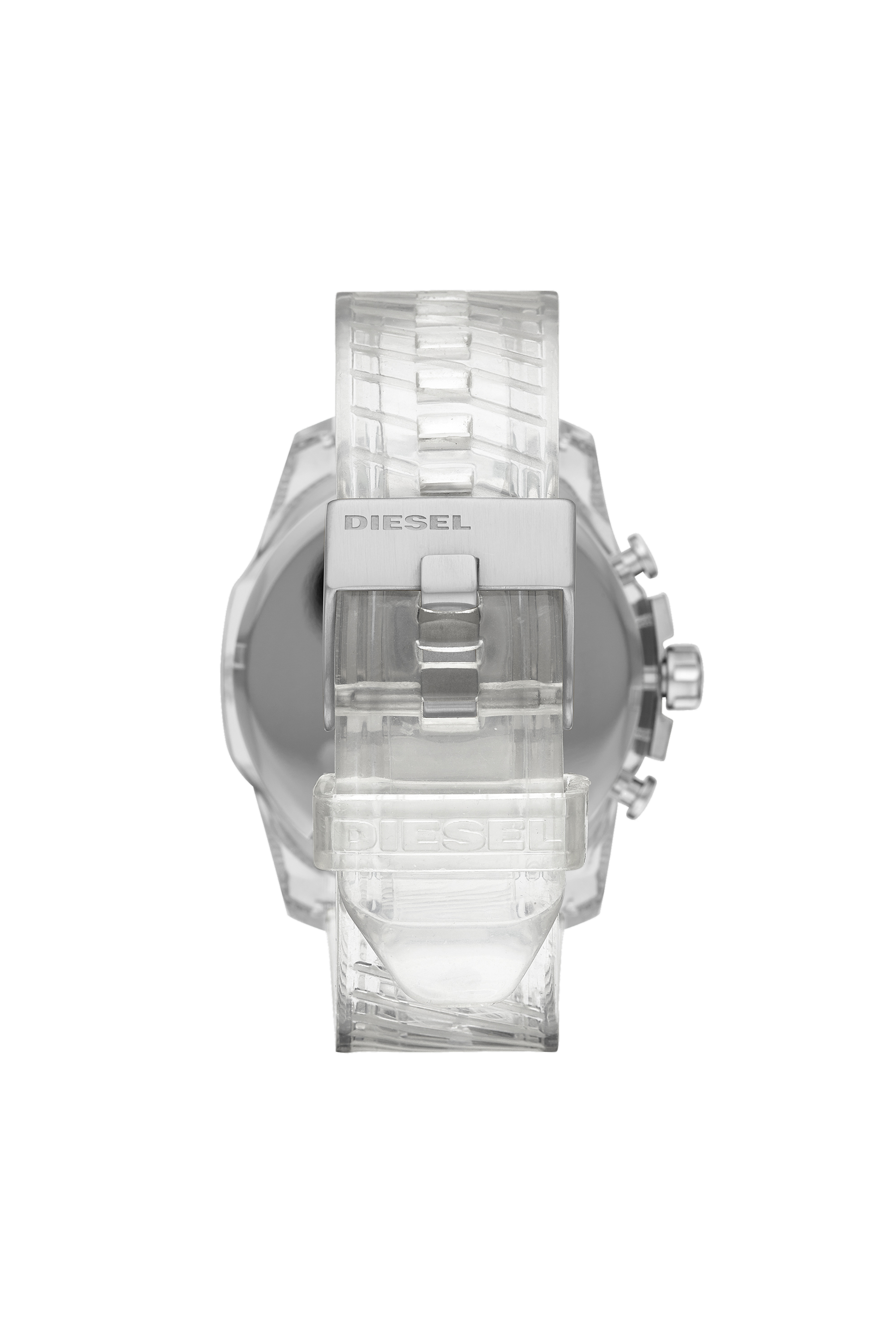 Diesel - DZ4515, Man's Mega Chief chronograph white watch in White - 2