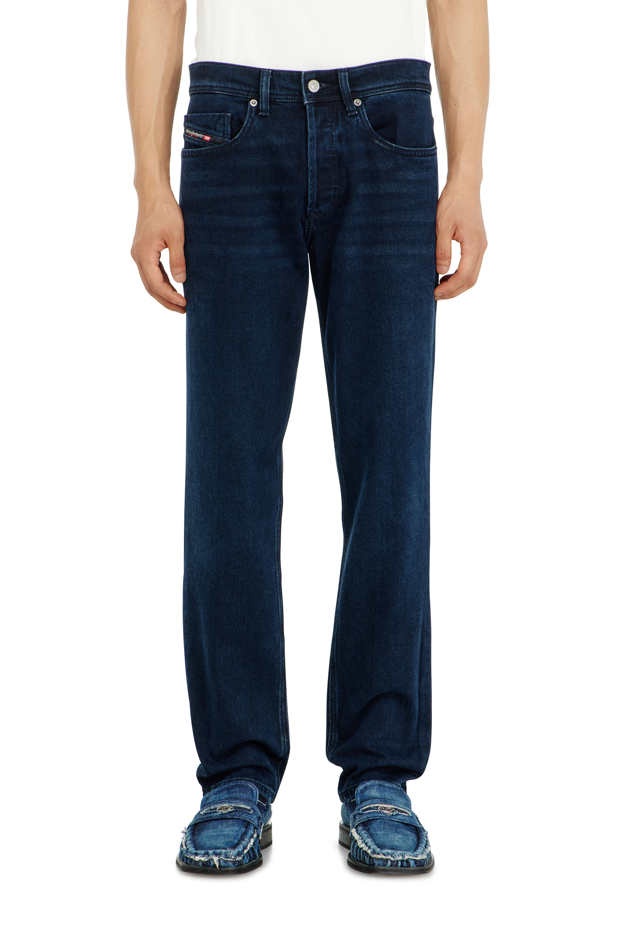 Diesel - Regular Jeans 2023 D-Finitive 0KBBJ Homme, Bleu Fonc&eacute; - Image 4
