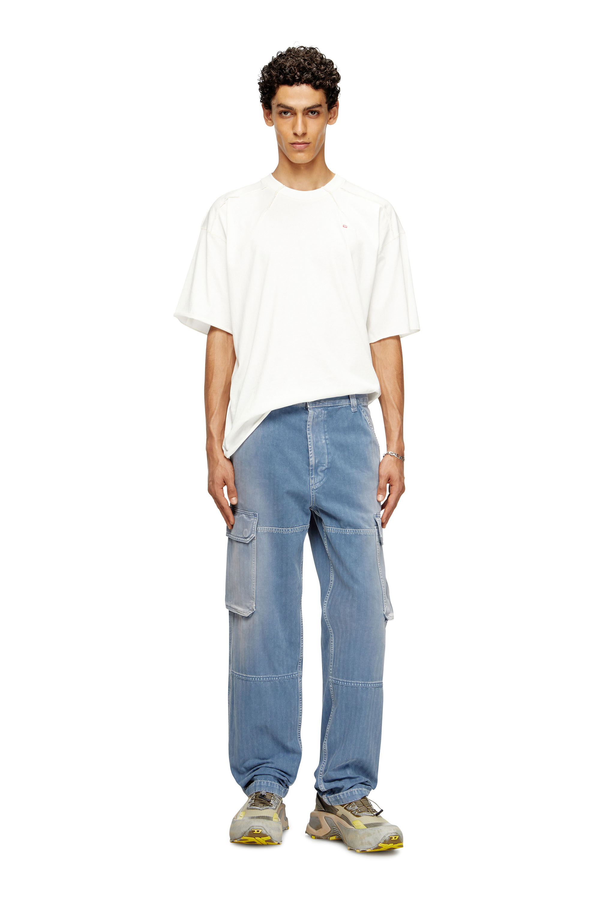 Diesel - Regular Jeans D-Uty 09M93 Homme, Bleu - Image 2