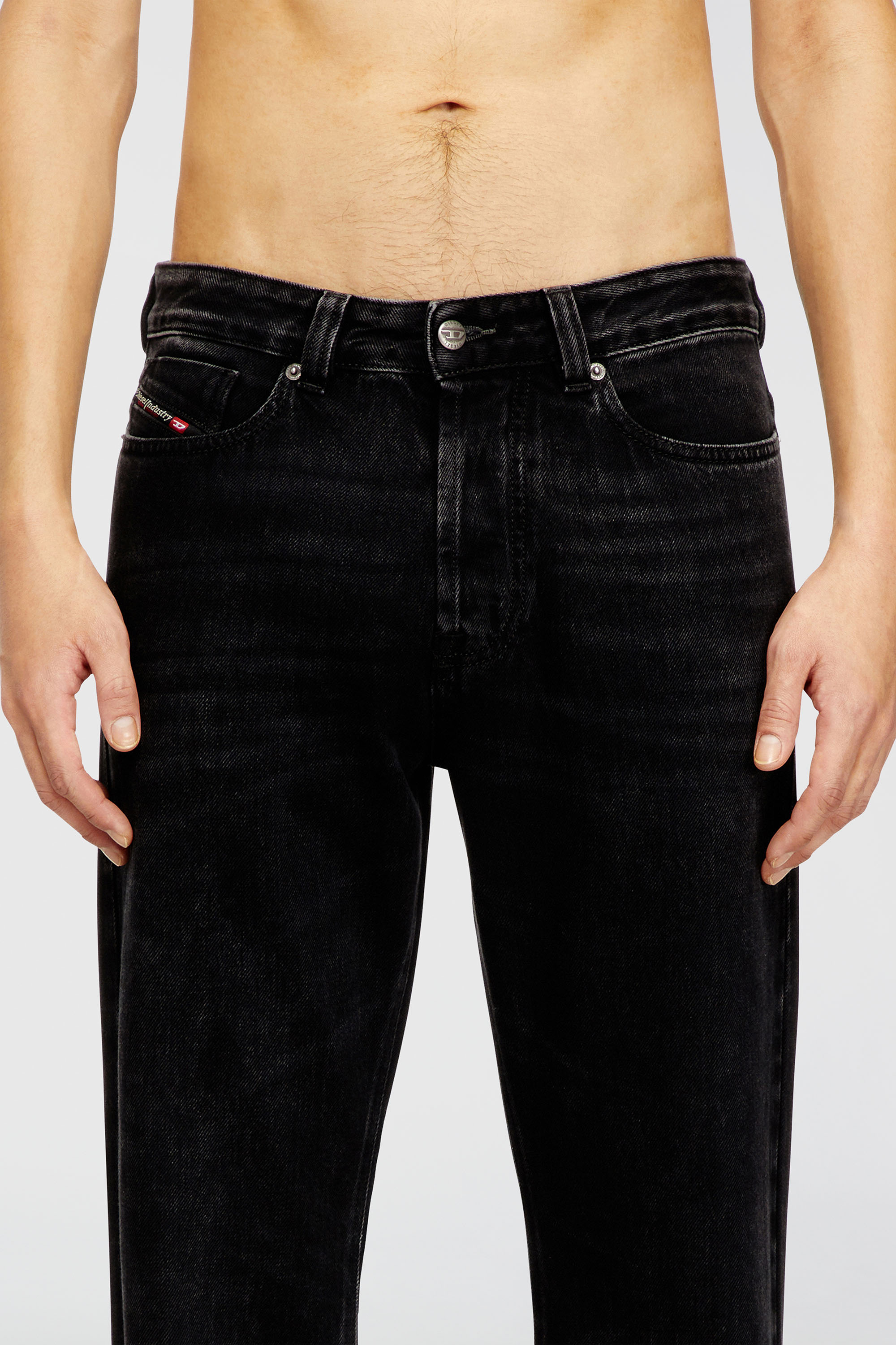 Diesel - Relaxed Jeans 1980 D-Eeper 09P09 Homme, Noir/Gris fonc&eacute; - Image 5