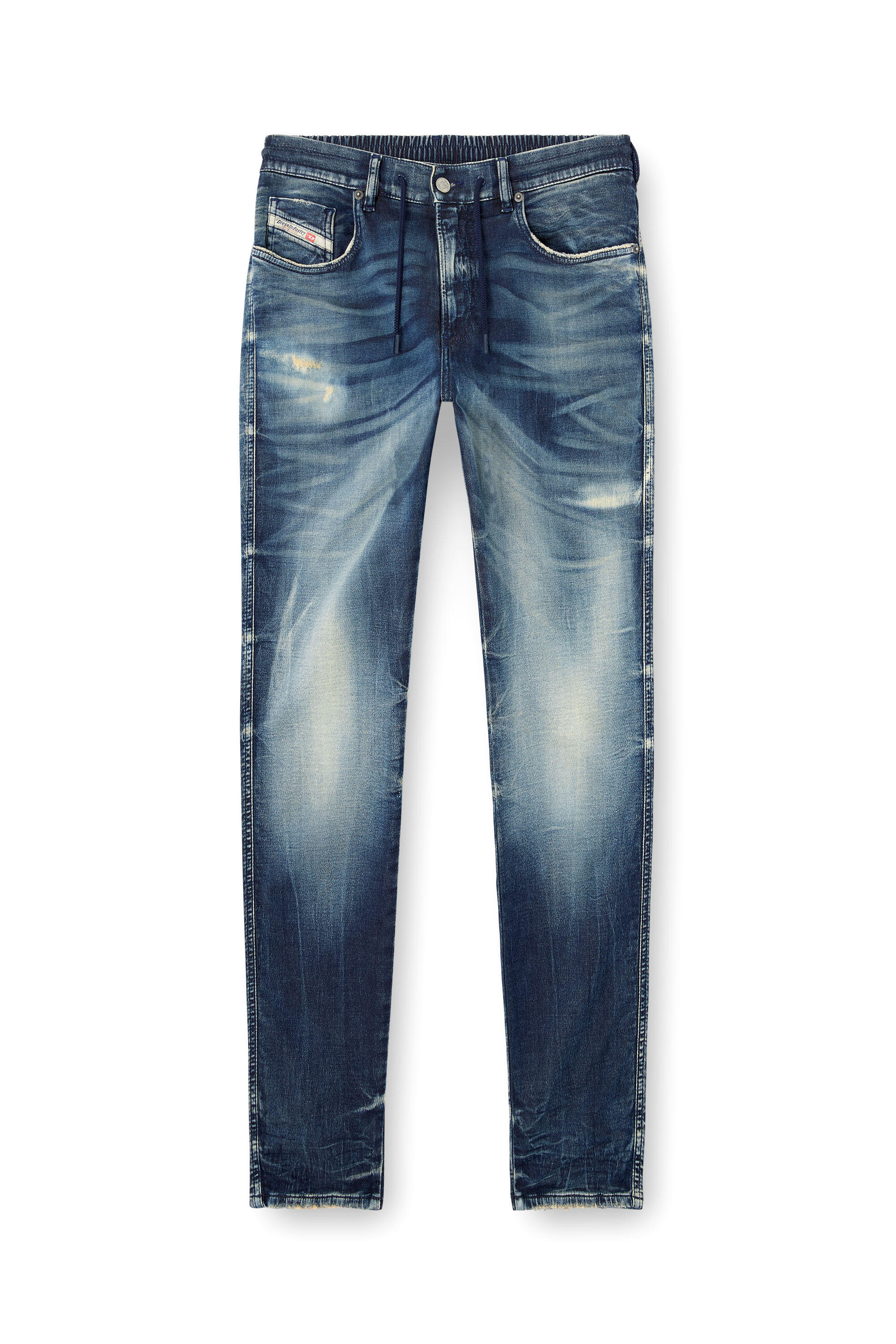 Diesel - Slim 2062 D-Strukt Joggjeans® 068RZ Homme, Bleu Foncé - Image 2