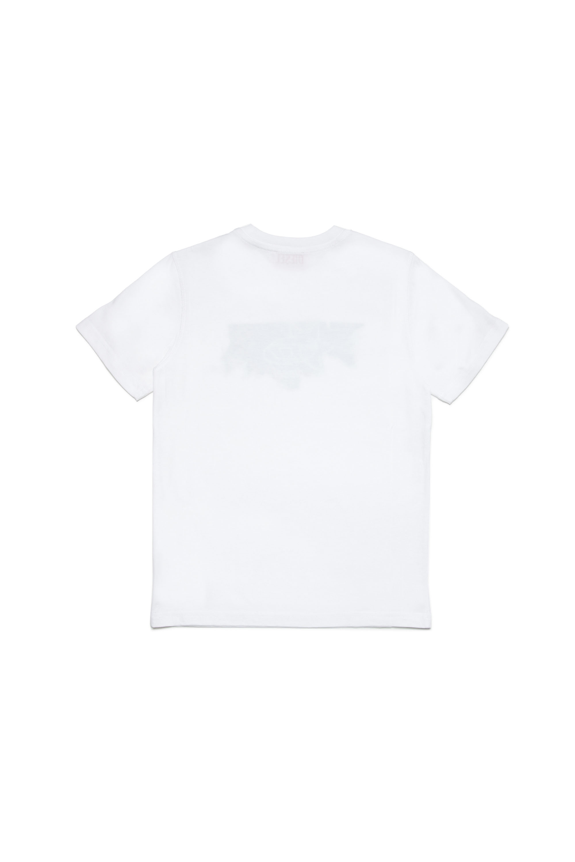 Diesel - TALLO, Homme T-shirt avec graphisme effet peel-off in Blanc - Image 2