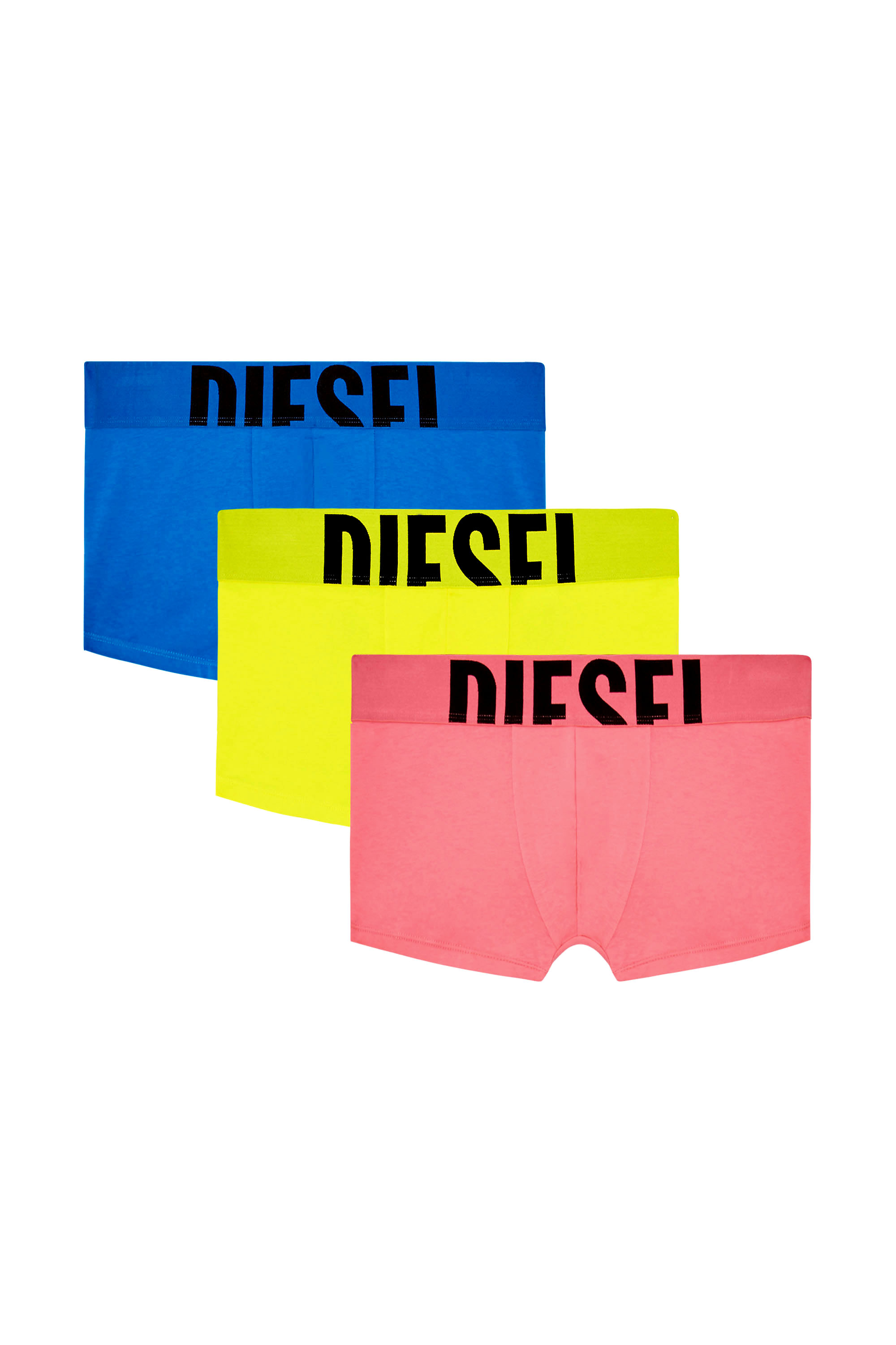 Diesel - UMBX-DAMIENTHREEPACK-5.5EL, Lot de trois boxers en coton stretch Homme in Polychrome - 2