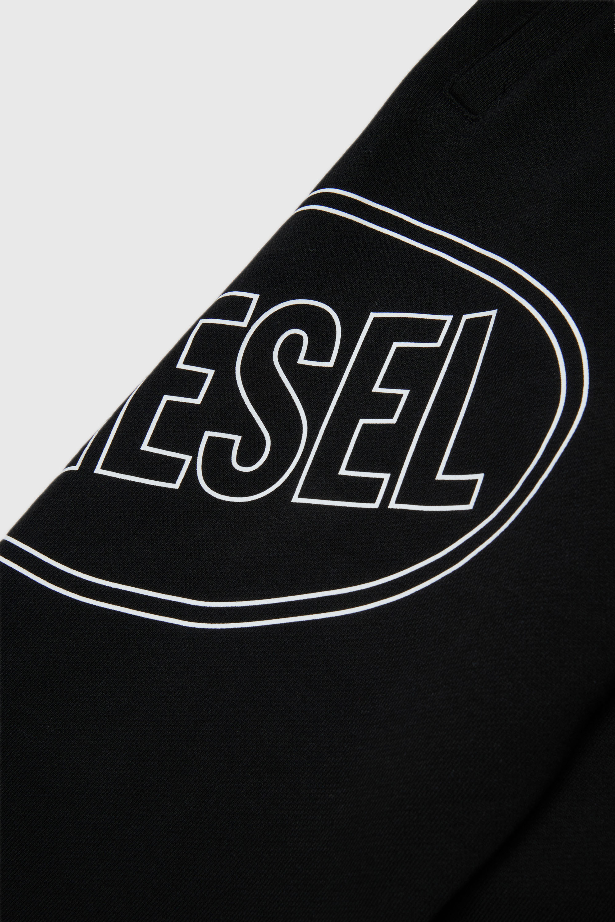 Diesel - PCIRCLE, Pantalon de surv&ecirc;tement avec imprim&eacute; sur le c&ocirc;t&eacute; Homme in Noir - 4