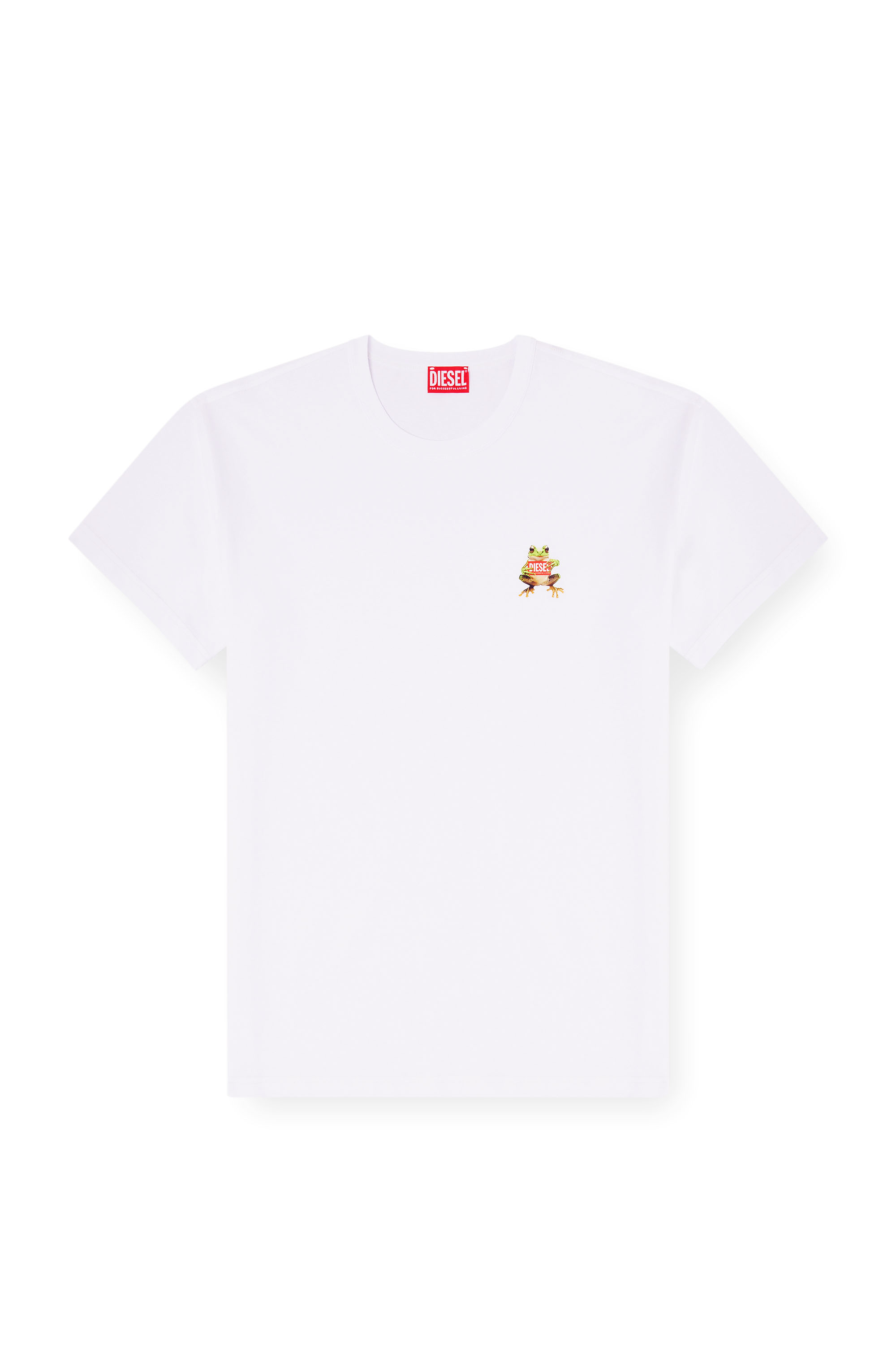 Diesel - T-NORM-FROG, T-shirt avec imprim&eacute; grenouille et logo Homme in ToBeDefined - 2