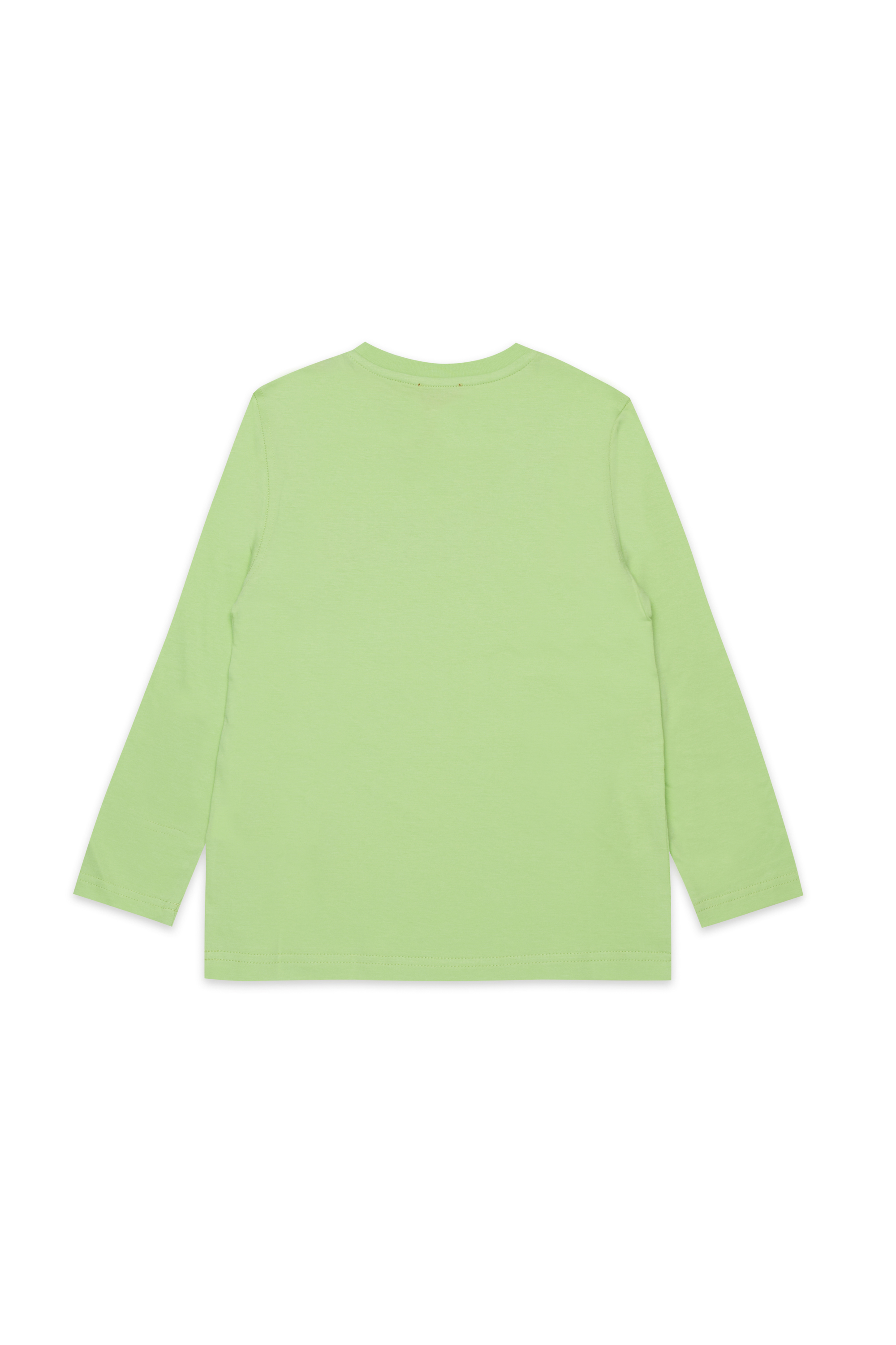 Diesel - TDROPS, T-shirt ras du cou en coton avec logo imprimé Homme in Vert - 2