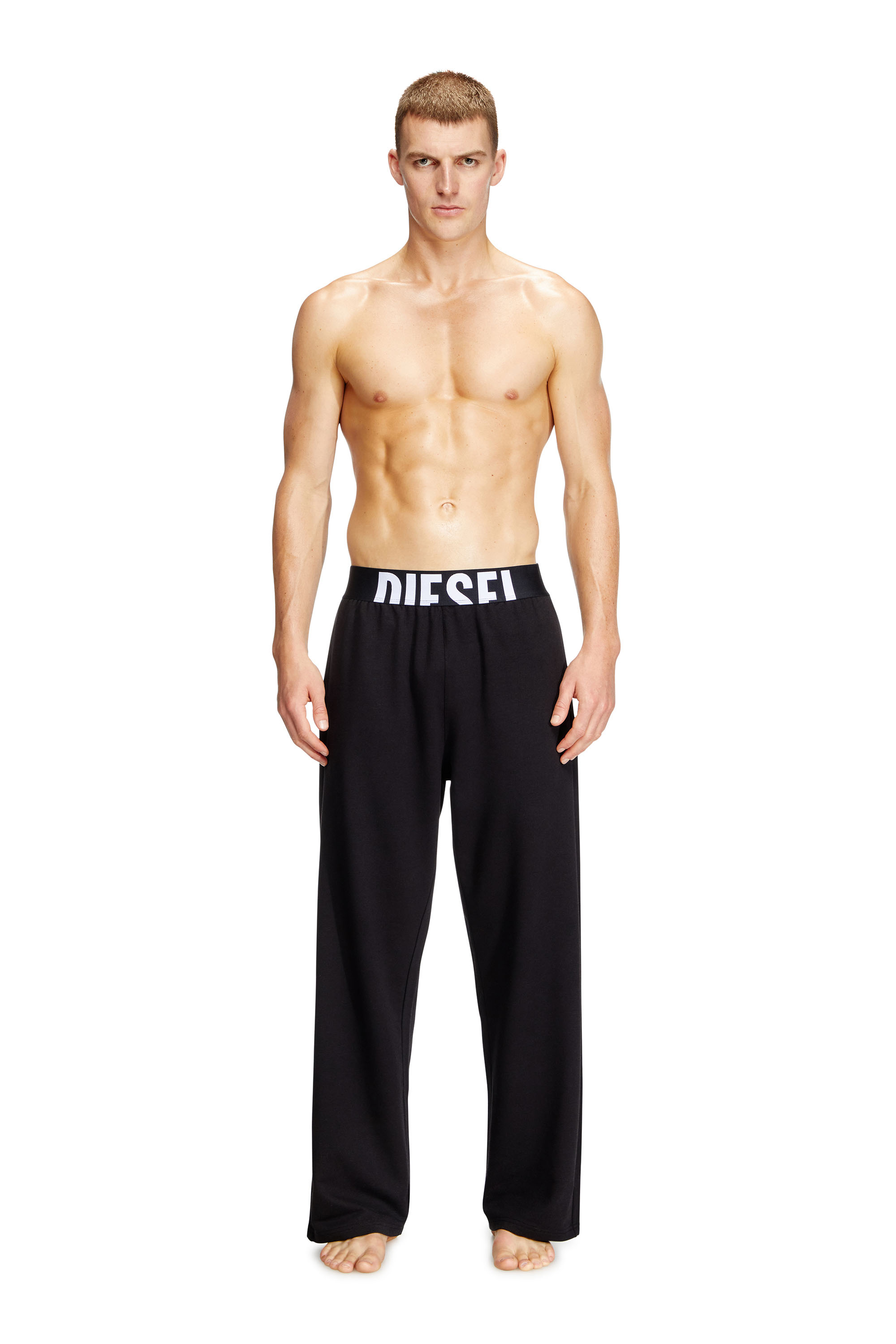 Diesel - NOLAN-D-POP, Pantalon de pyjama Homme in Noir - 1