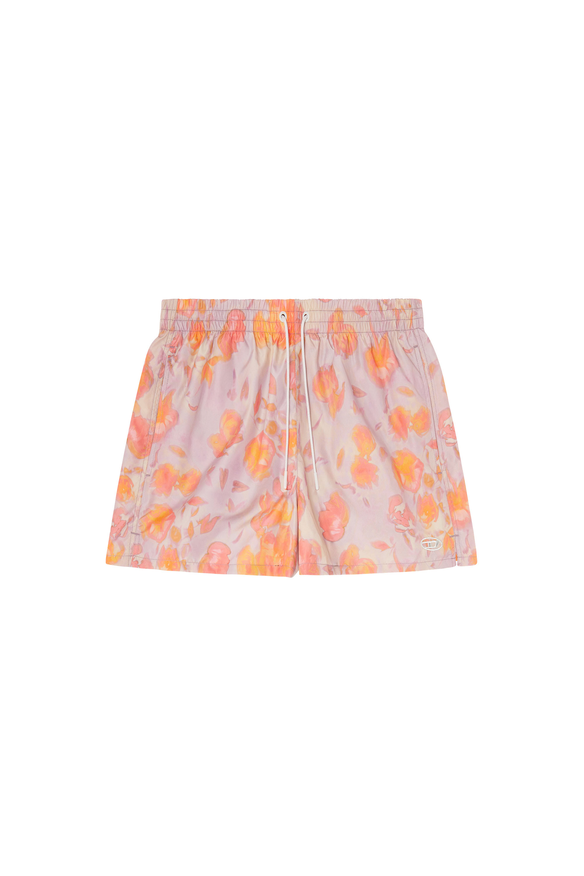 Diesel - OLLY-34-D-CORE, Short de bain m&eacute;tallis&eacute; &agrave; motif floral Homme in ToBeDefined - 3