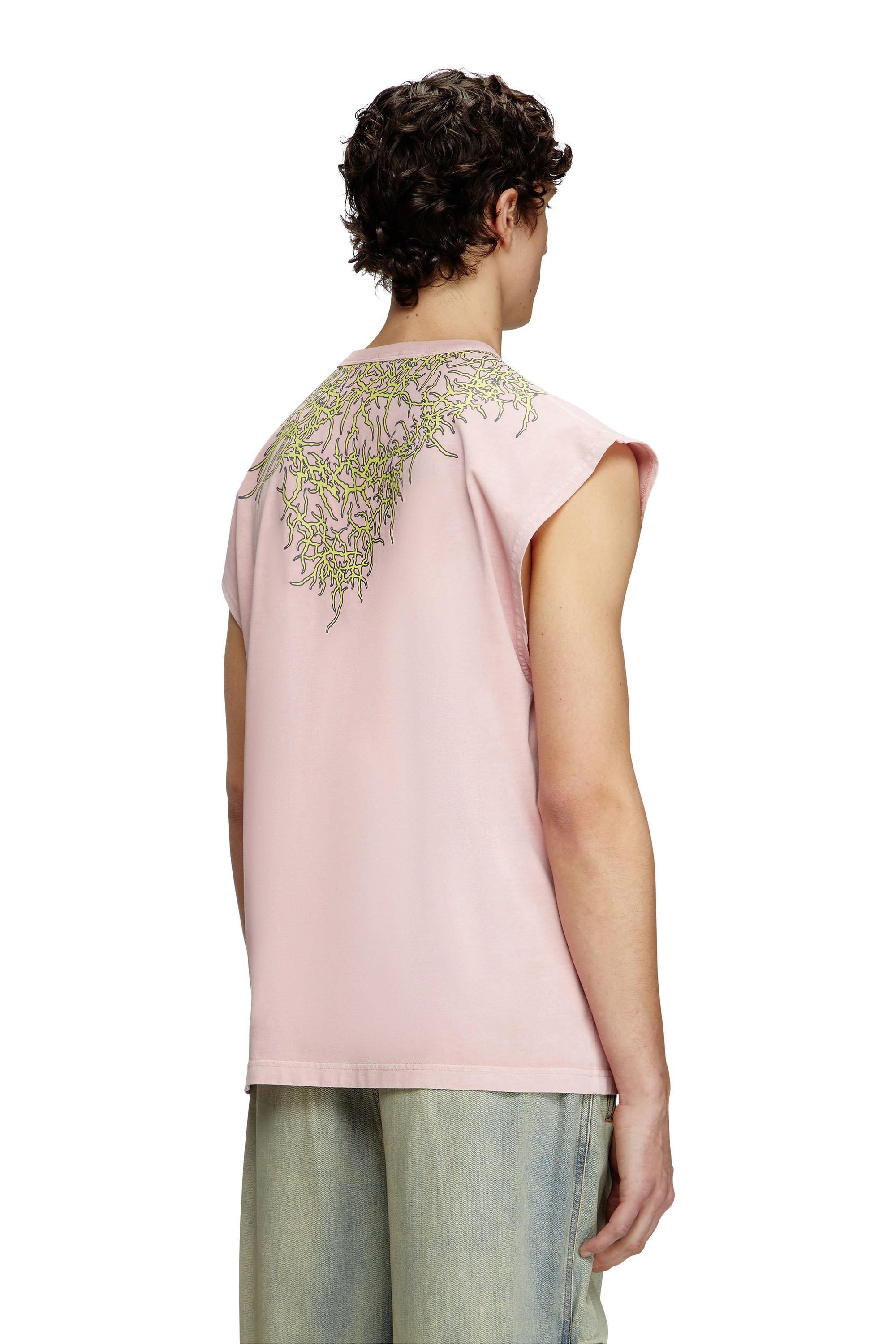 Diesel - T-BOXT-SL-R1, Débardeur avec graphismes de tatouage Homme in Rose - 4