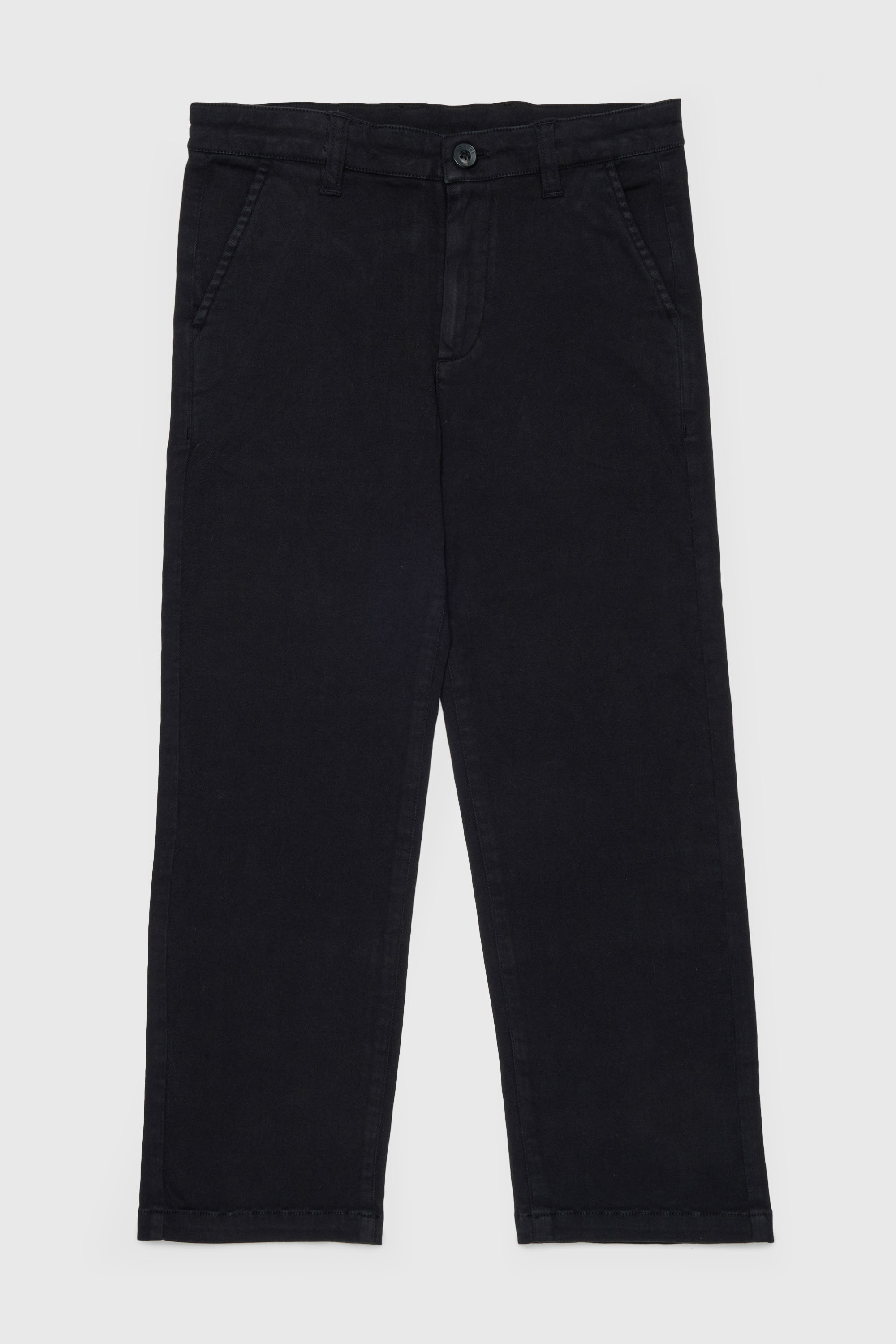 Diesel - PTIMO, Pantalon chino en coton stretch Homme in Noir - 1