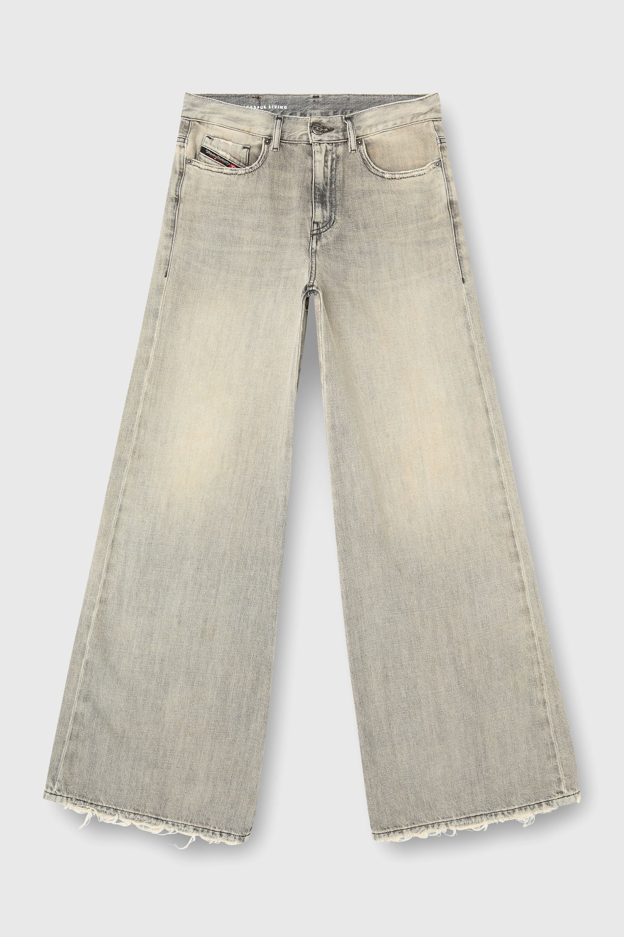 Diesel - Woman's Flare Jeans 1978 D-Akemi 068RU, Grey - 2