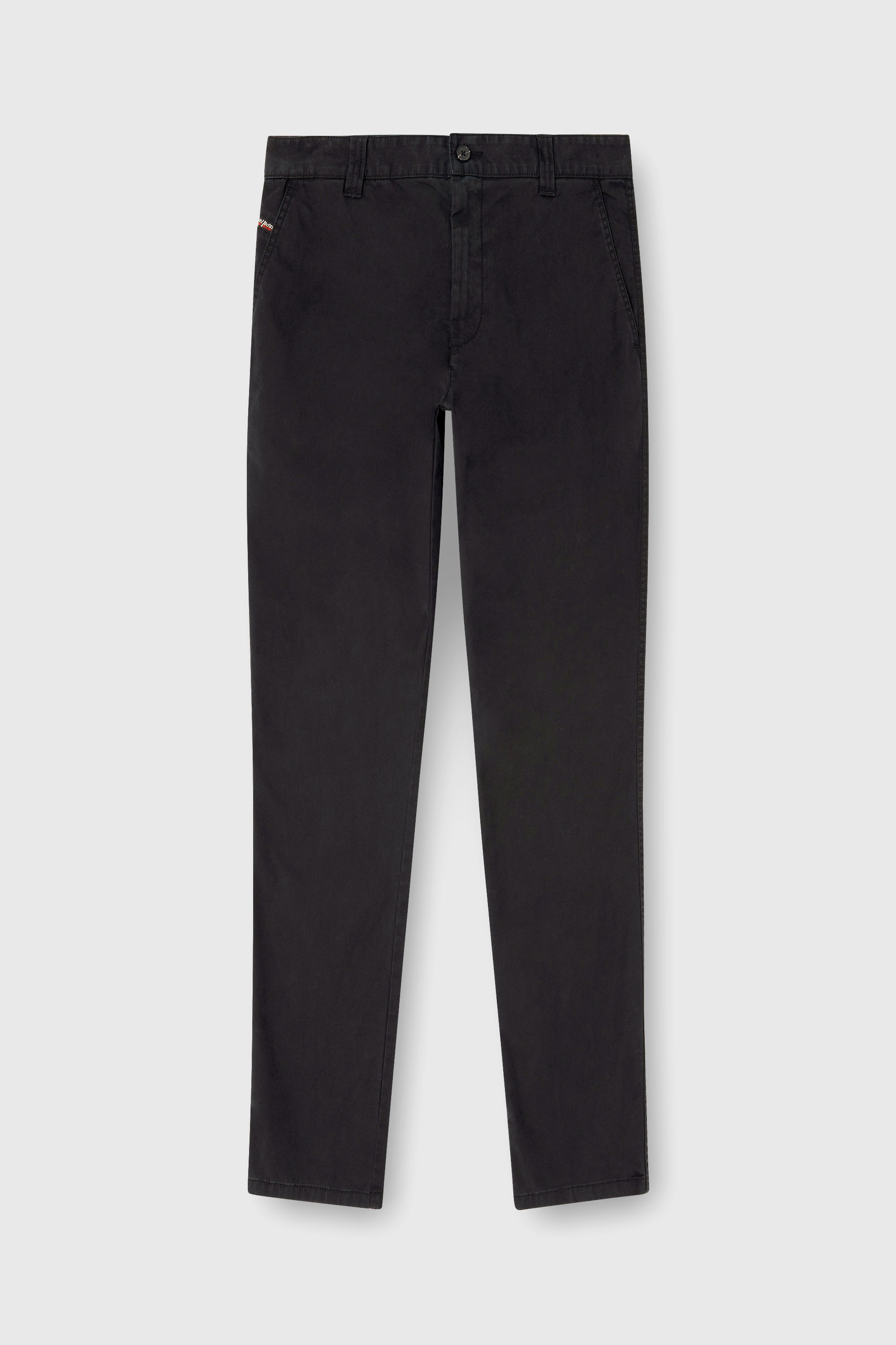 Diesel - P-DEFINE-EPCH, Pantalon en coton avec boucle utilitaire Homme in Noir - 2