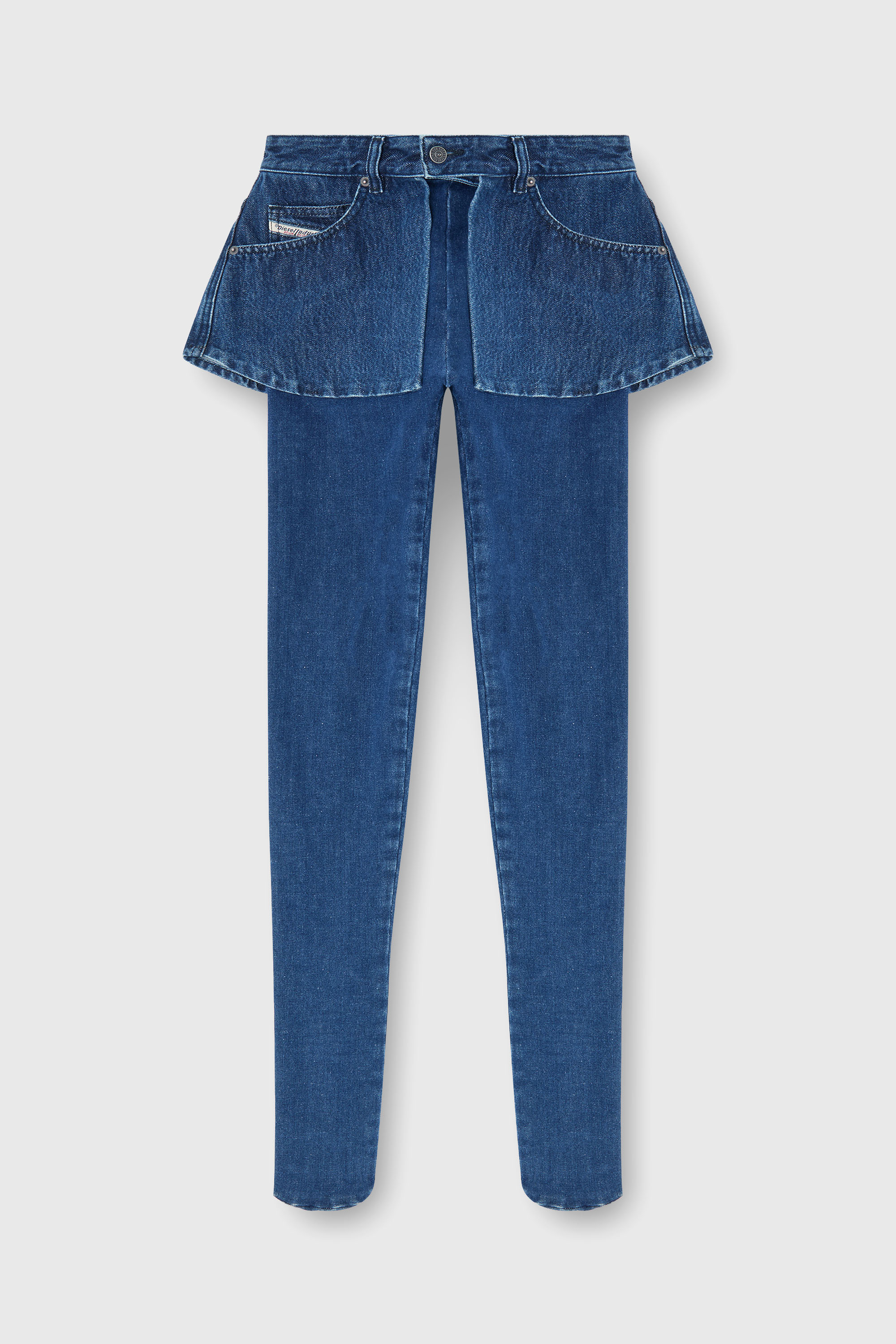 Diesel - Skinny Jeans D-Spika 09R31 Femme, Bleu Fonc&eacute; - Image 7