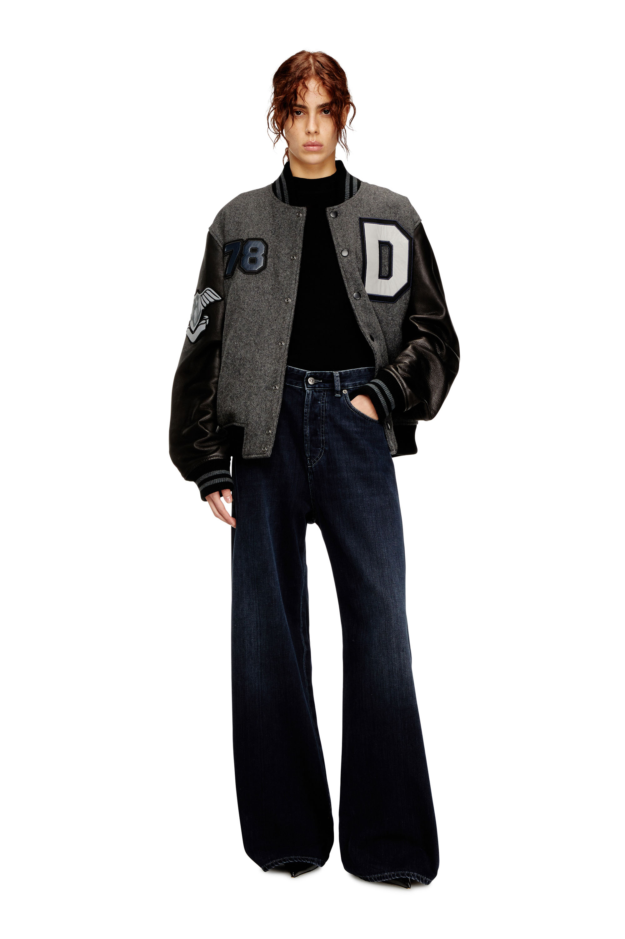 Diesel - Relaxed Jeans 1996 D-Sire 09Q19 Femme, Bleu Foncé - Image 2