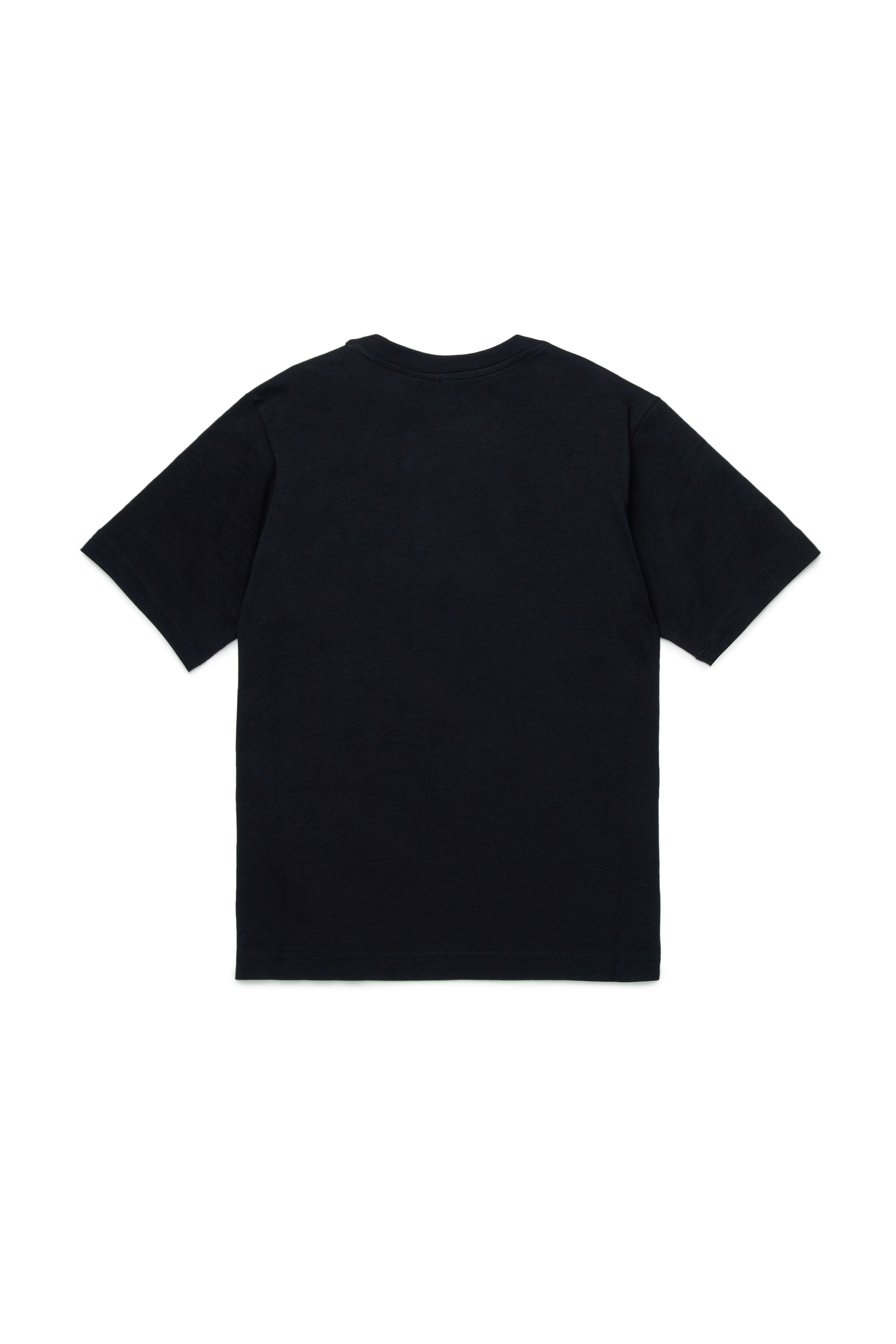 Diesel - MTFIND OVER, T-shirt avec logo Biscotto Homme in Noir - 2