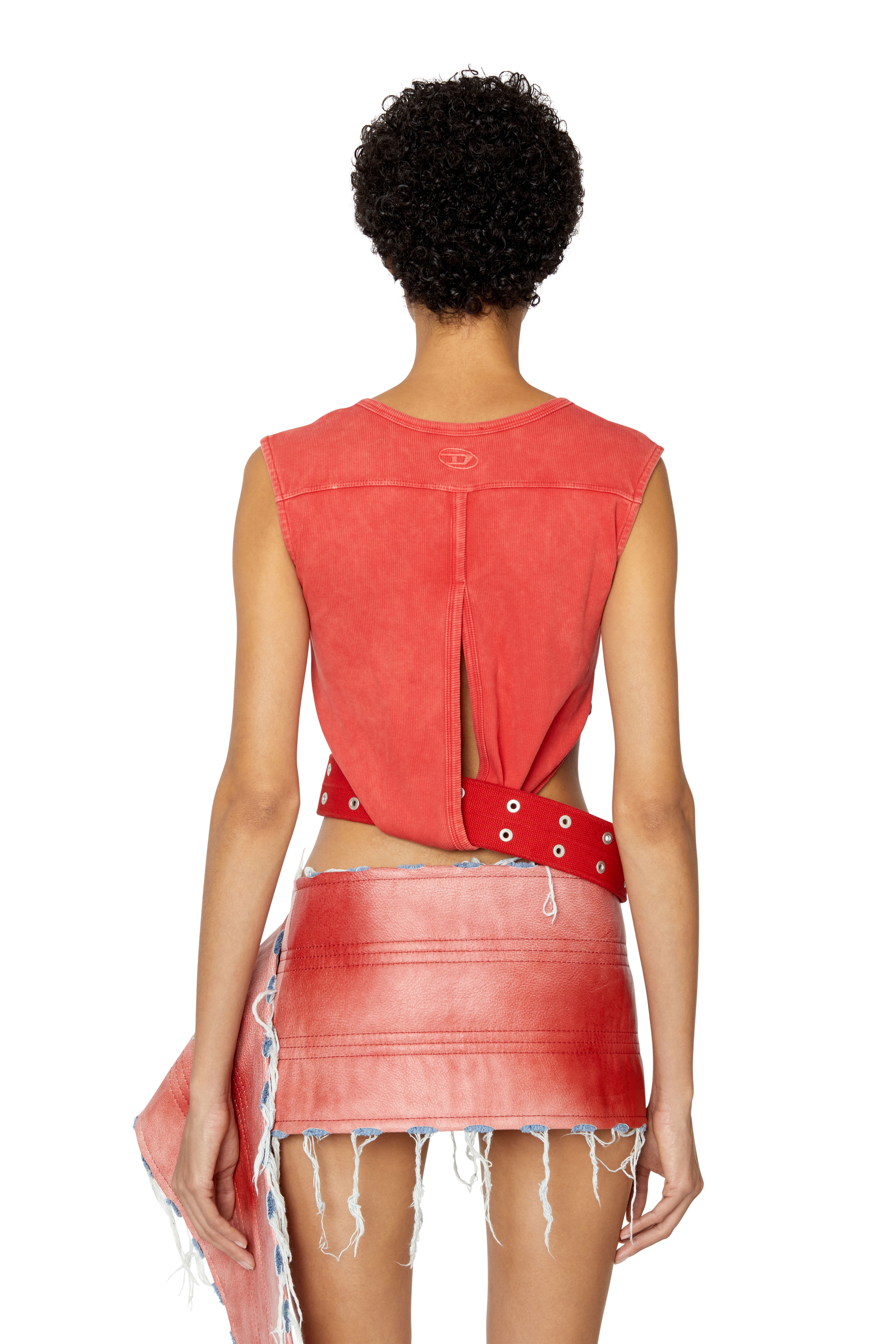 Diesel - T-HOLDHOOK-SL, Red - Image 4