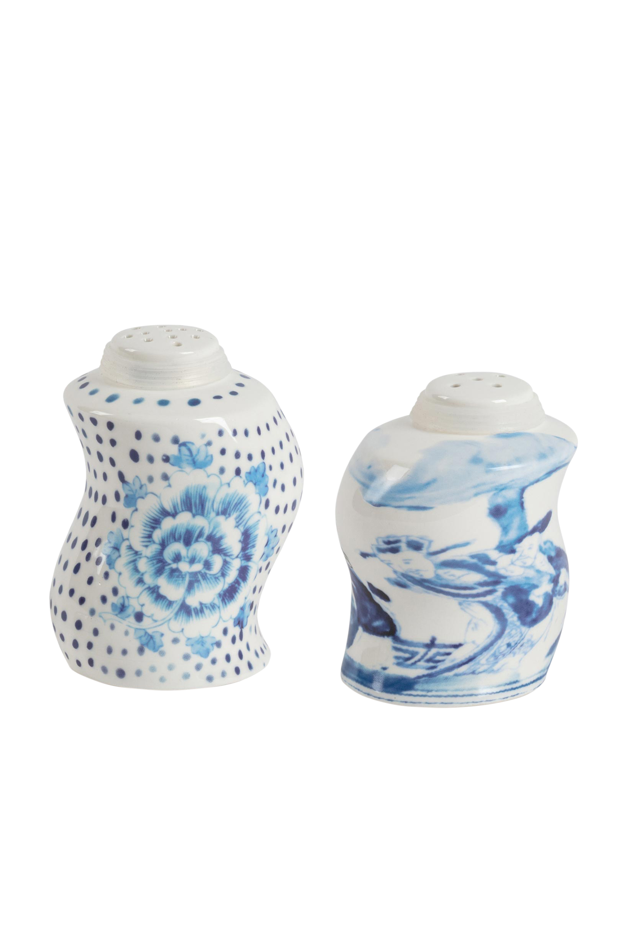 Diesel - 11289 PORCELAIN SPICES SHAKER SET "CLASS, Set de pots à épices en porcelaine Mixte in Polychrome - 3
