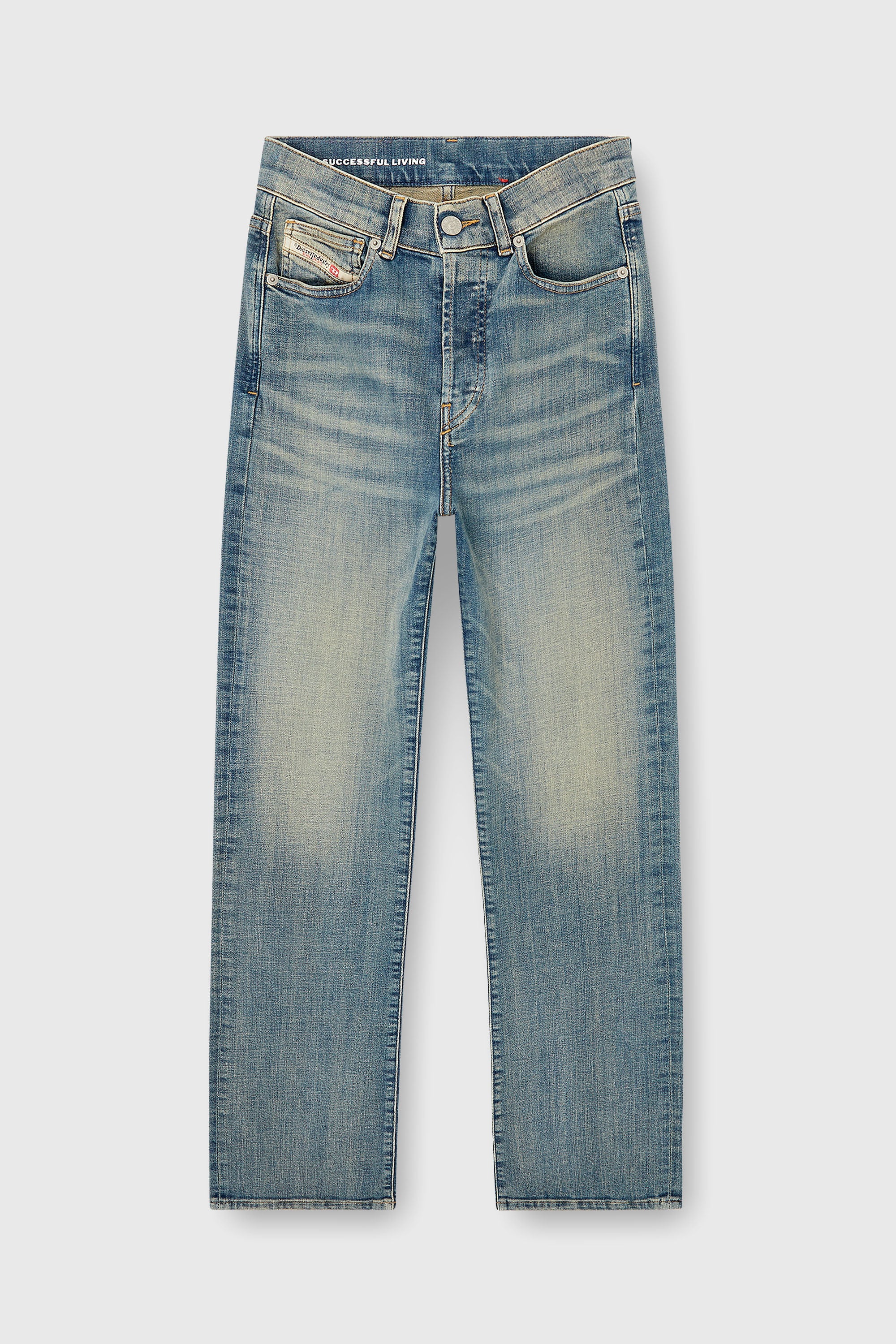 Diesel - Regular Jeans 1971 D-Sent 09N32 Femme, Bleu moyen - Image 2