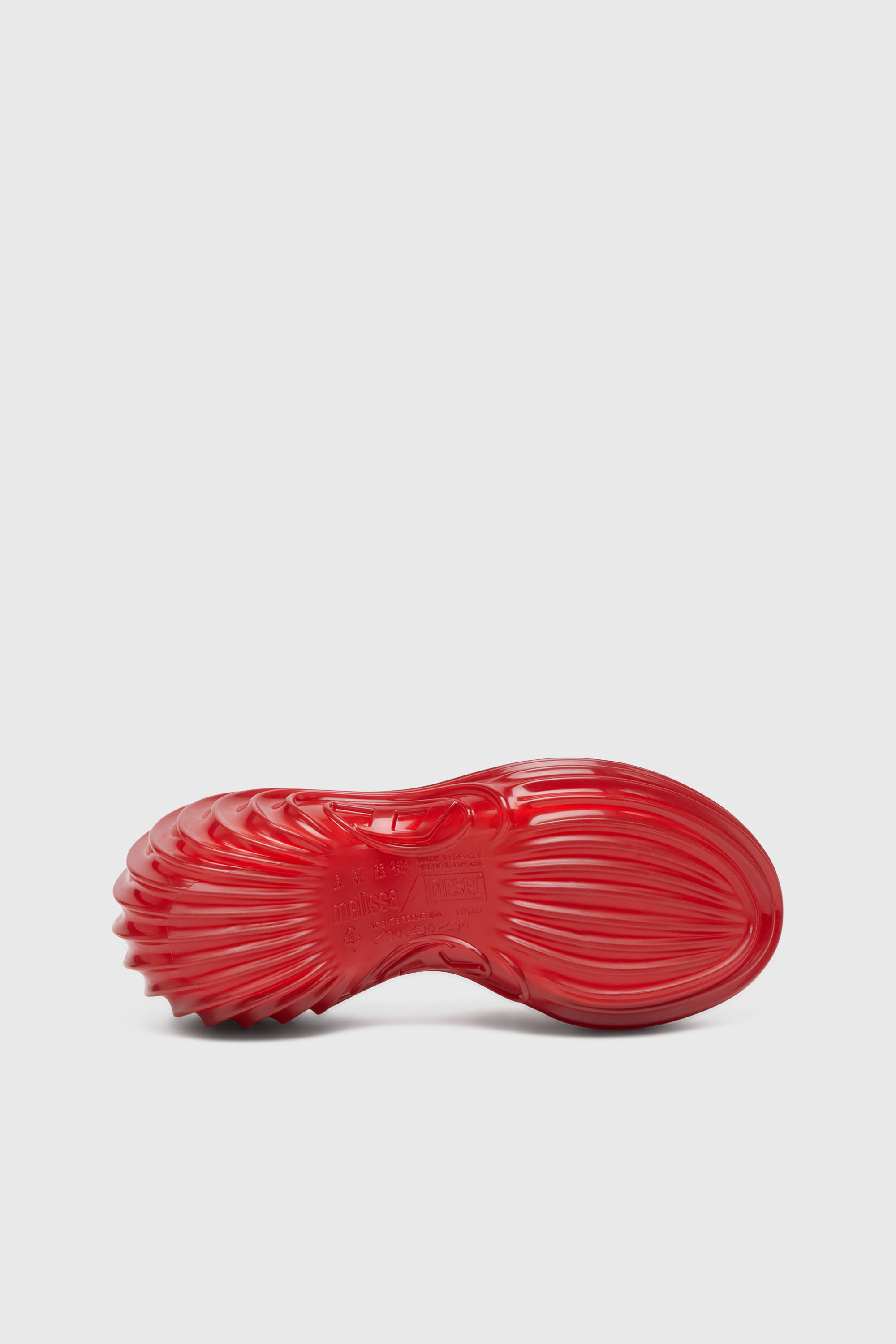 Diesel - MELISSA QUANTUM PLATFORM, Mule &agrave; plateforme en Melflex&reg; Femme in Rouge - 5