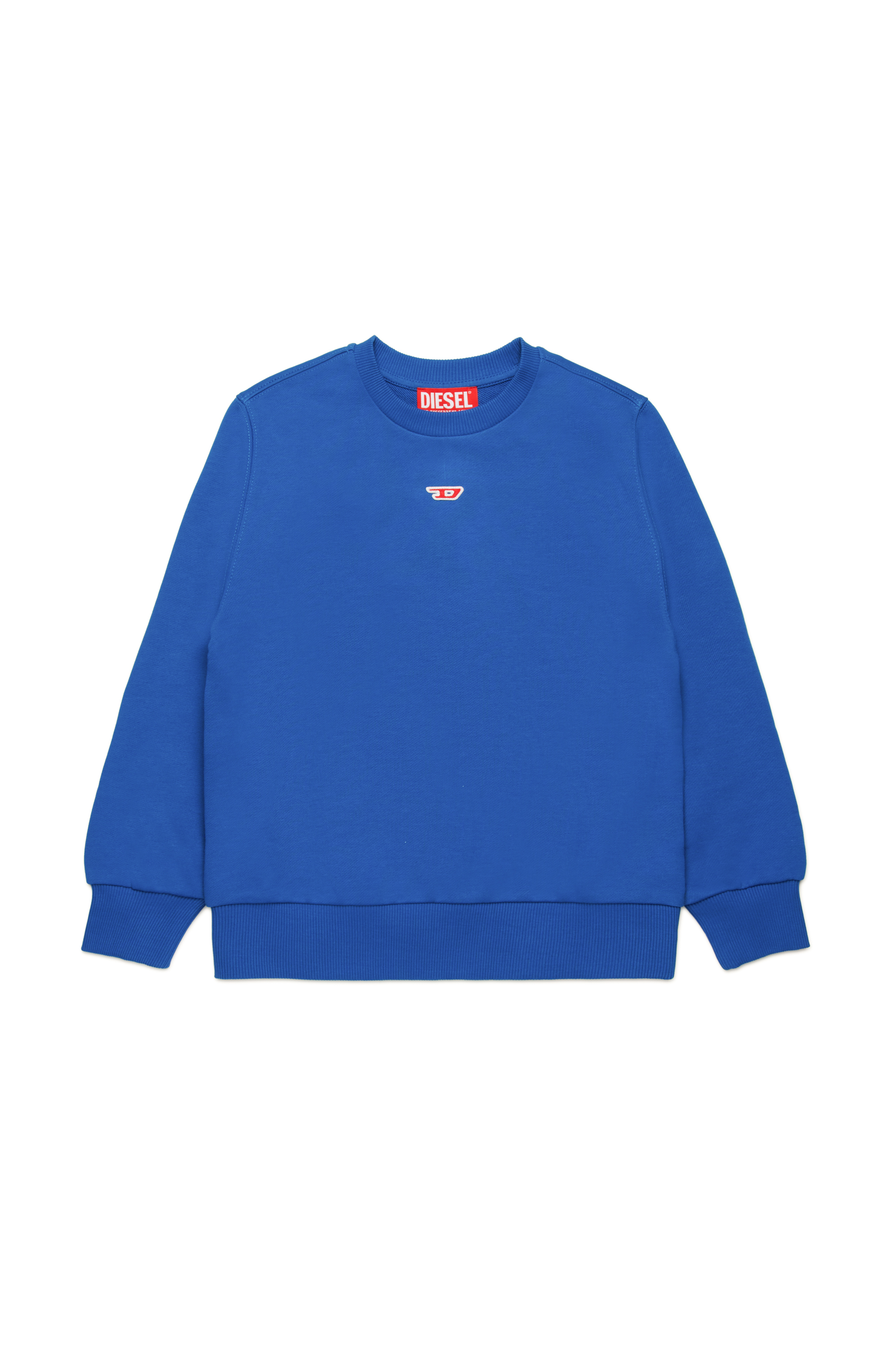 Diesel - SGINND OVER, Sweat-shirt avec logo D Mixte in Bleu - 1