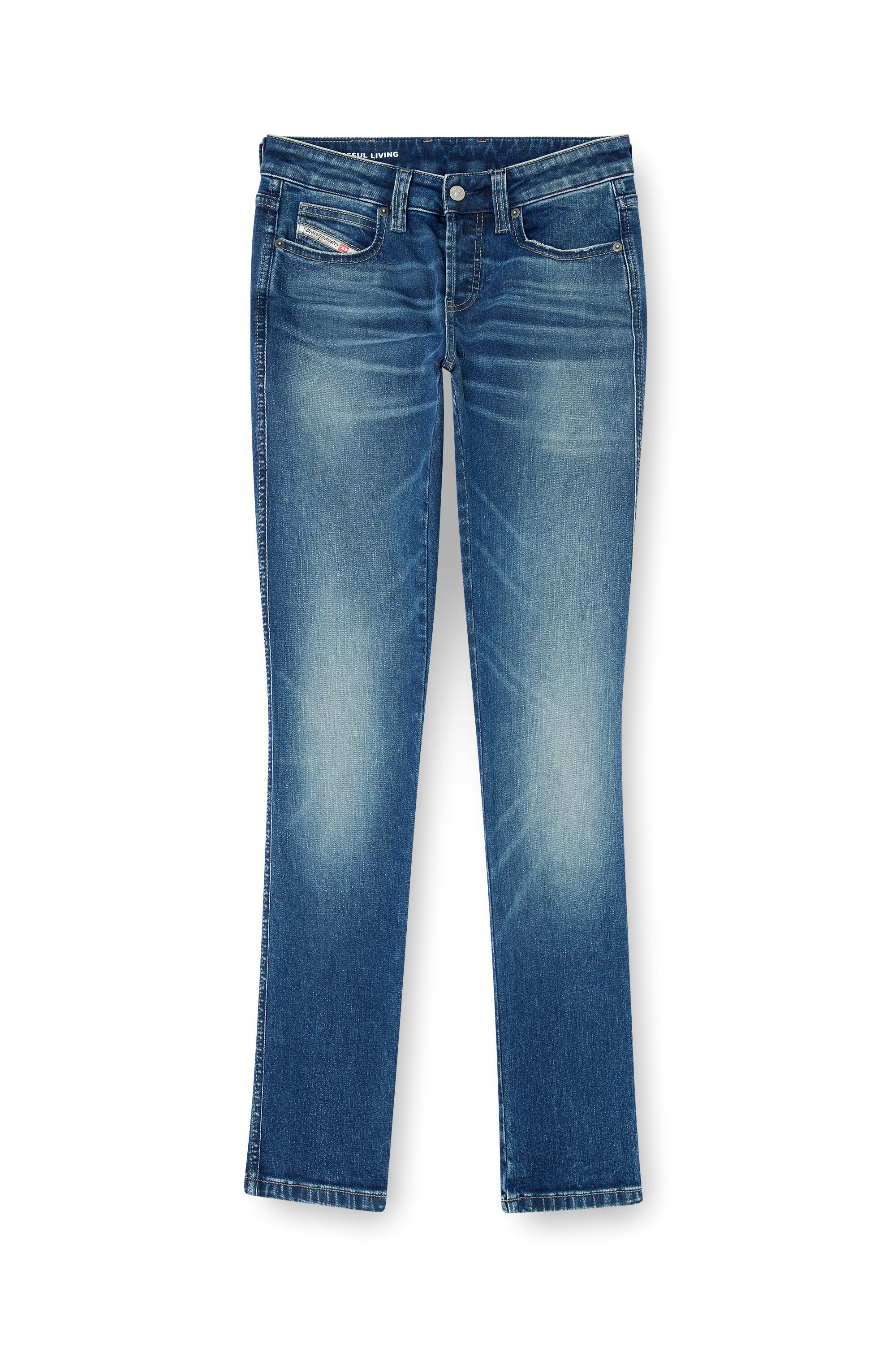 Diesel - Slim Jeans 1992 D-Jiann 0DBEE Femme, Bleu moyen - Image 3