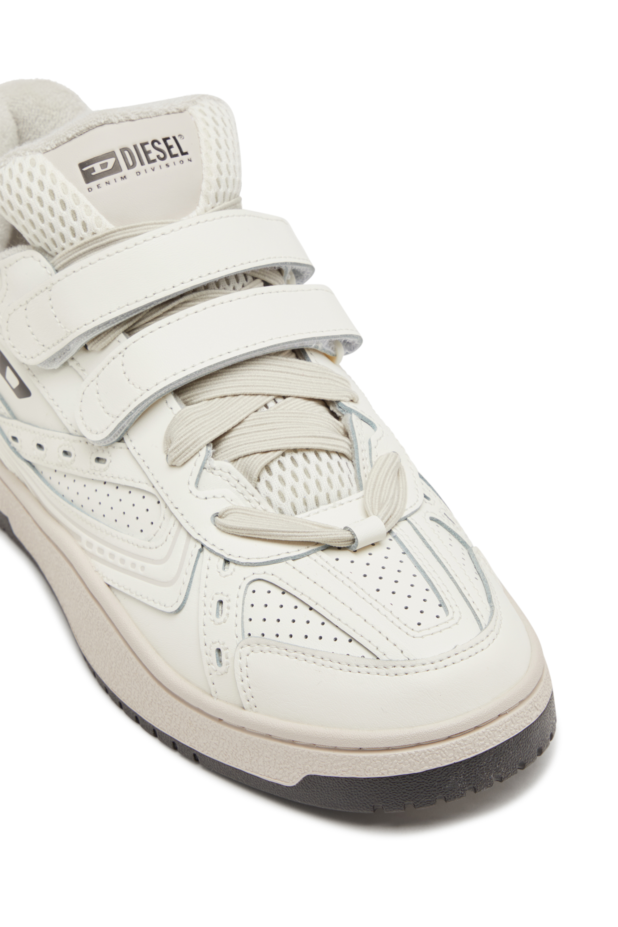 Diesel - S-UKIYO SKT, S-Ukiyo-Sneakers monochromes à brides Homme in Blanc - 6