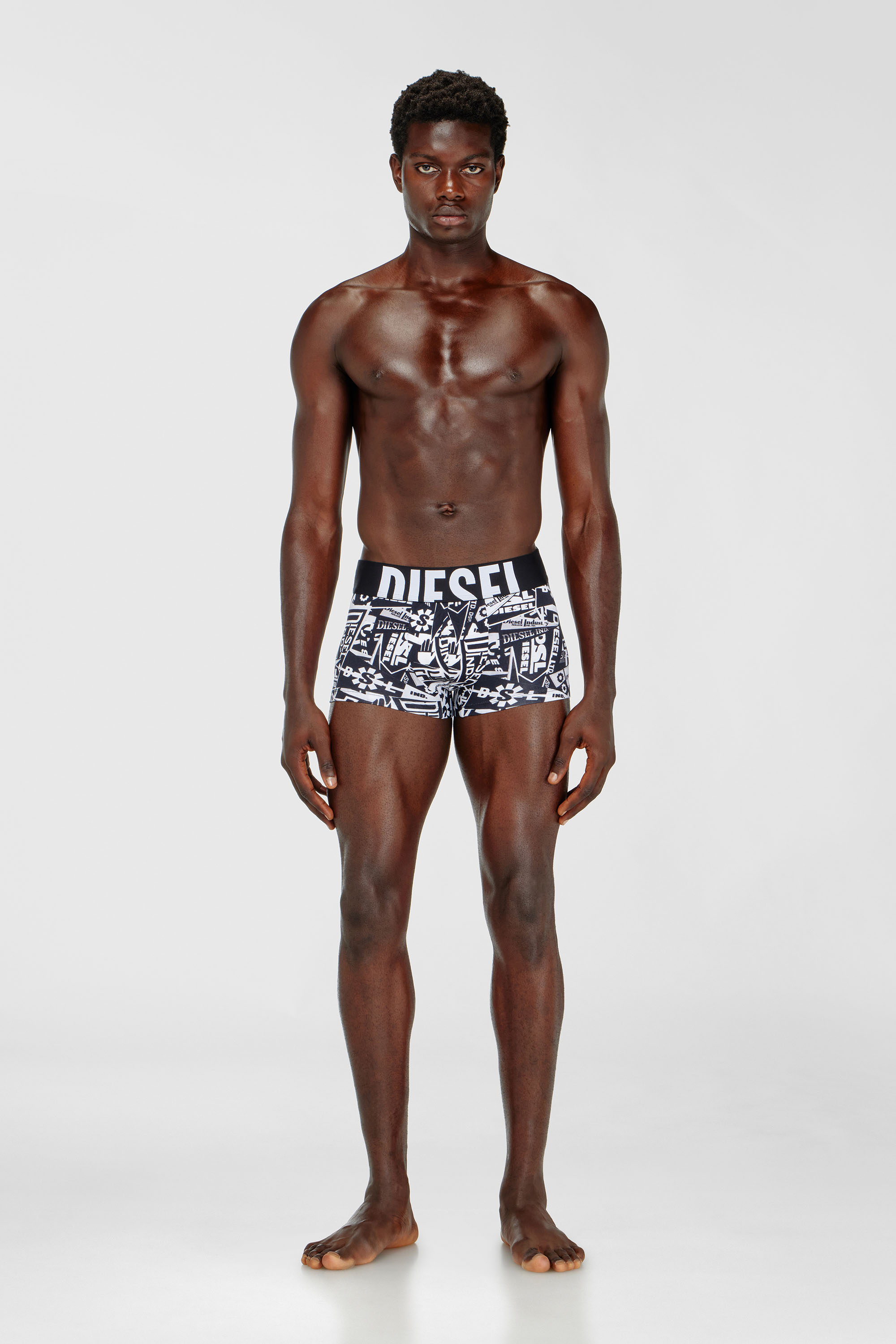 Lot de trois boxers avec imprim&eacute; drapeau