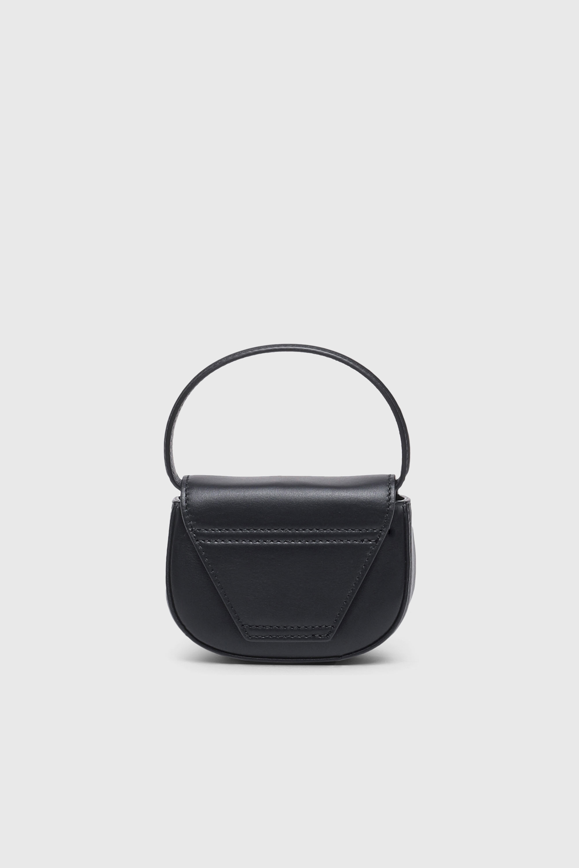 Diesel - 1DR XS, 1DR XS-Mini sac iconique avec plaque D logo Femme in Noir - 3