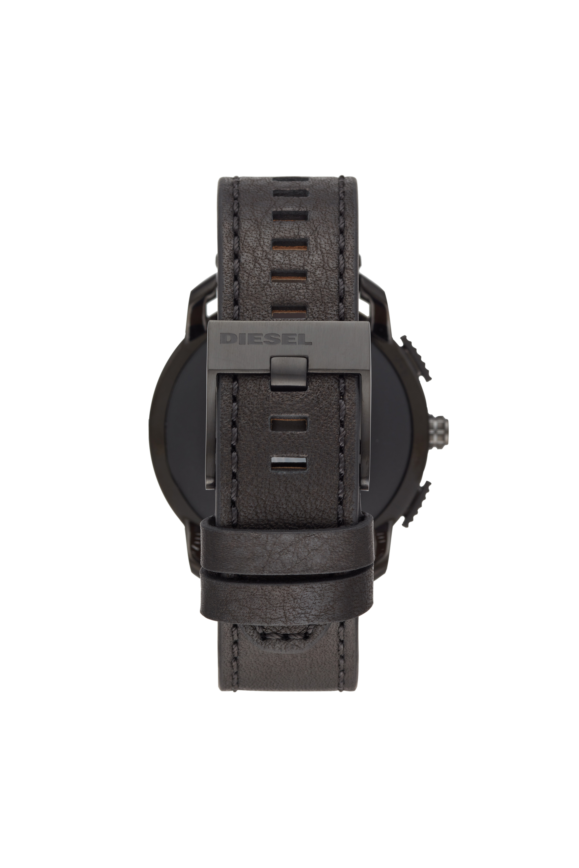 Diesel - DT2016, Montre connectée Axial en cuir noir Homme in Noir - 2