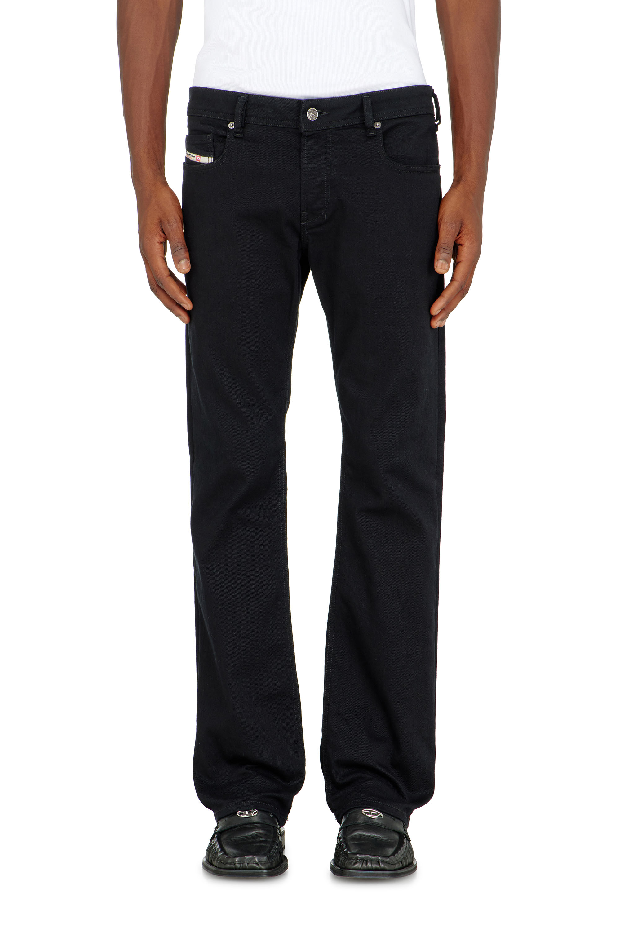 Diesel - Bootcut Jeans 2007 Zatiny 0688H Homme, Noir/Gris fonc&eacute; - Image 4