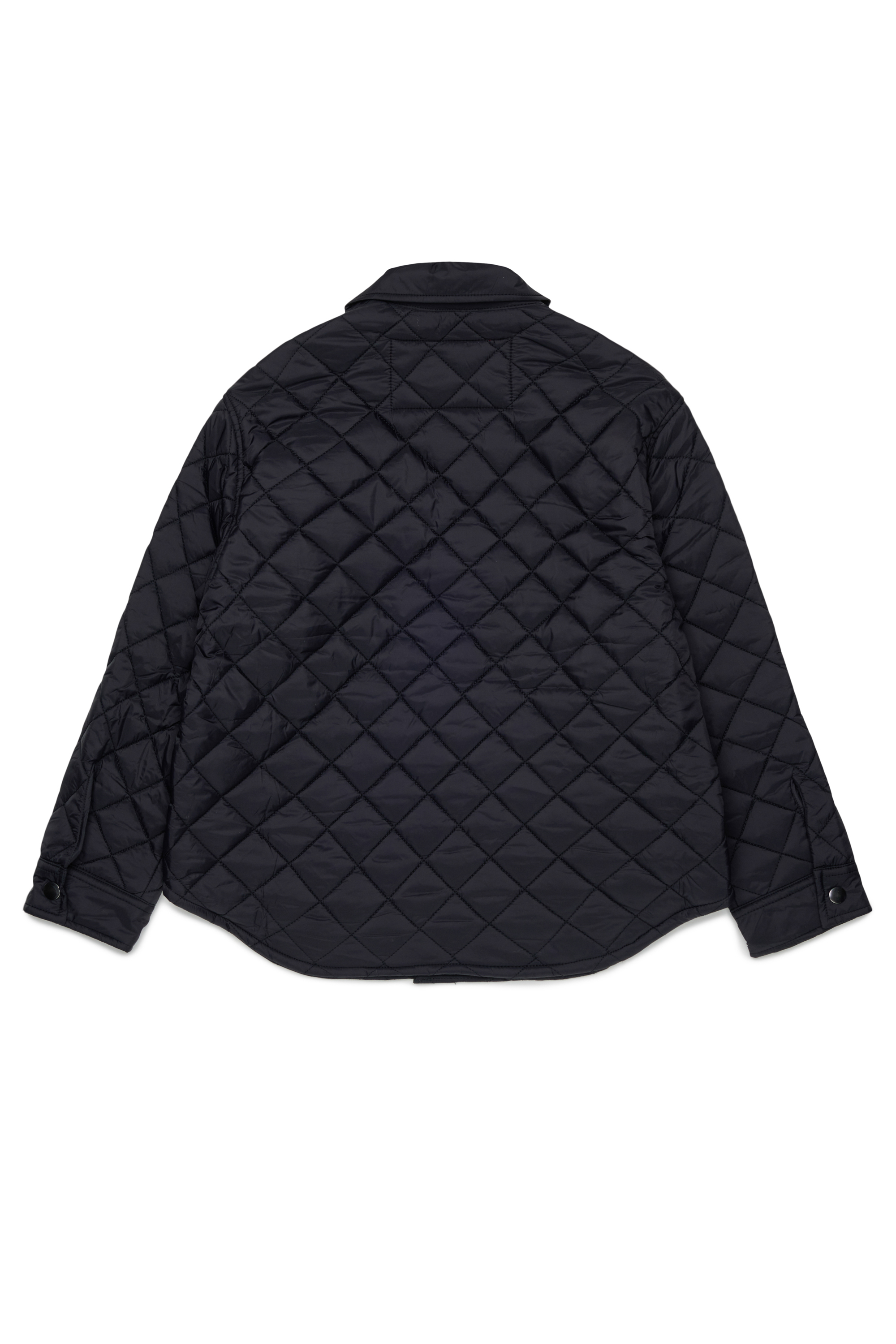 Diesel - JMONTY, Veste-chemise en nylon matelass&eacute; Mixte in Noir - 2