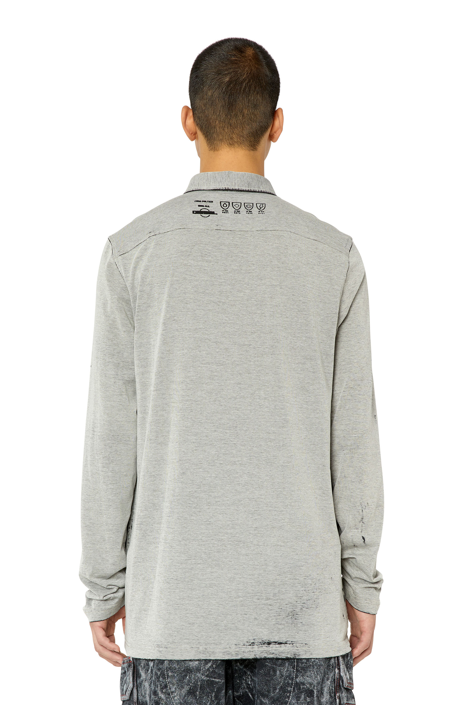 Diesel - S-HIRT, Grey - Image 4