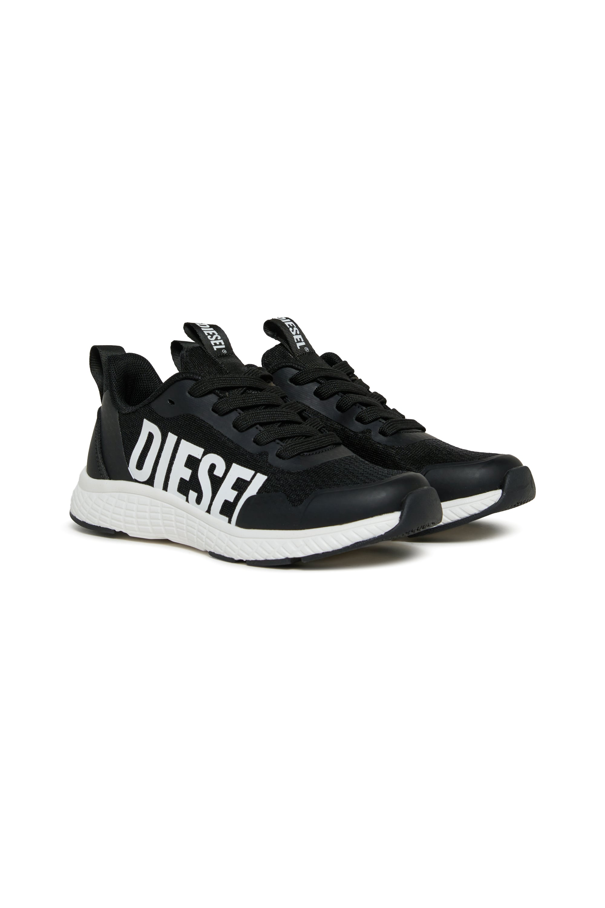 Diesel - S-RUNCOUT, S-Runcout - Sneakers avec maxi logo Diesel Mixte in Noir - 2