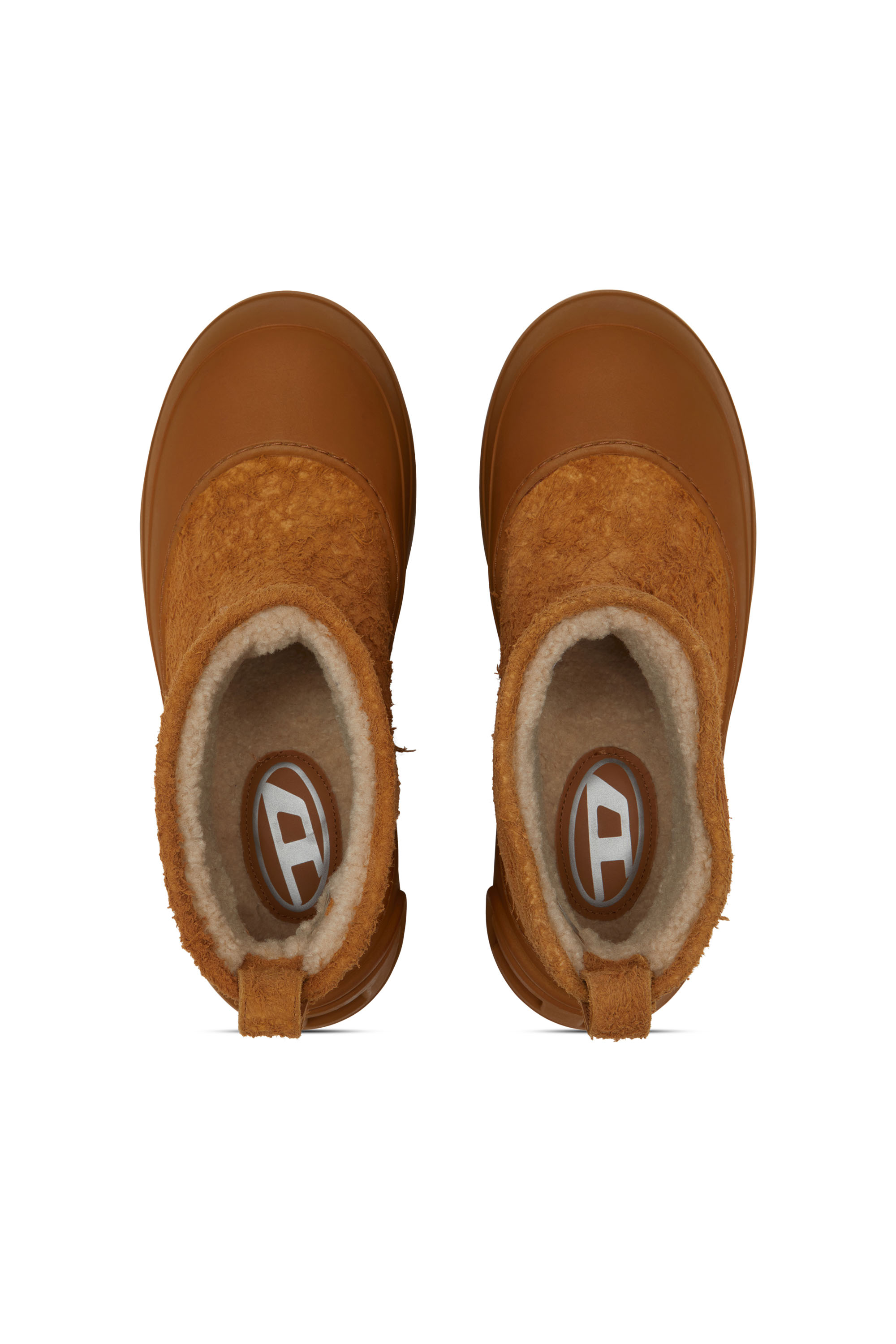 Diesel - D-DONALD MONTONE, D-Donald-Bottines épaisses avec semelle crantée Homme in Marron - 4