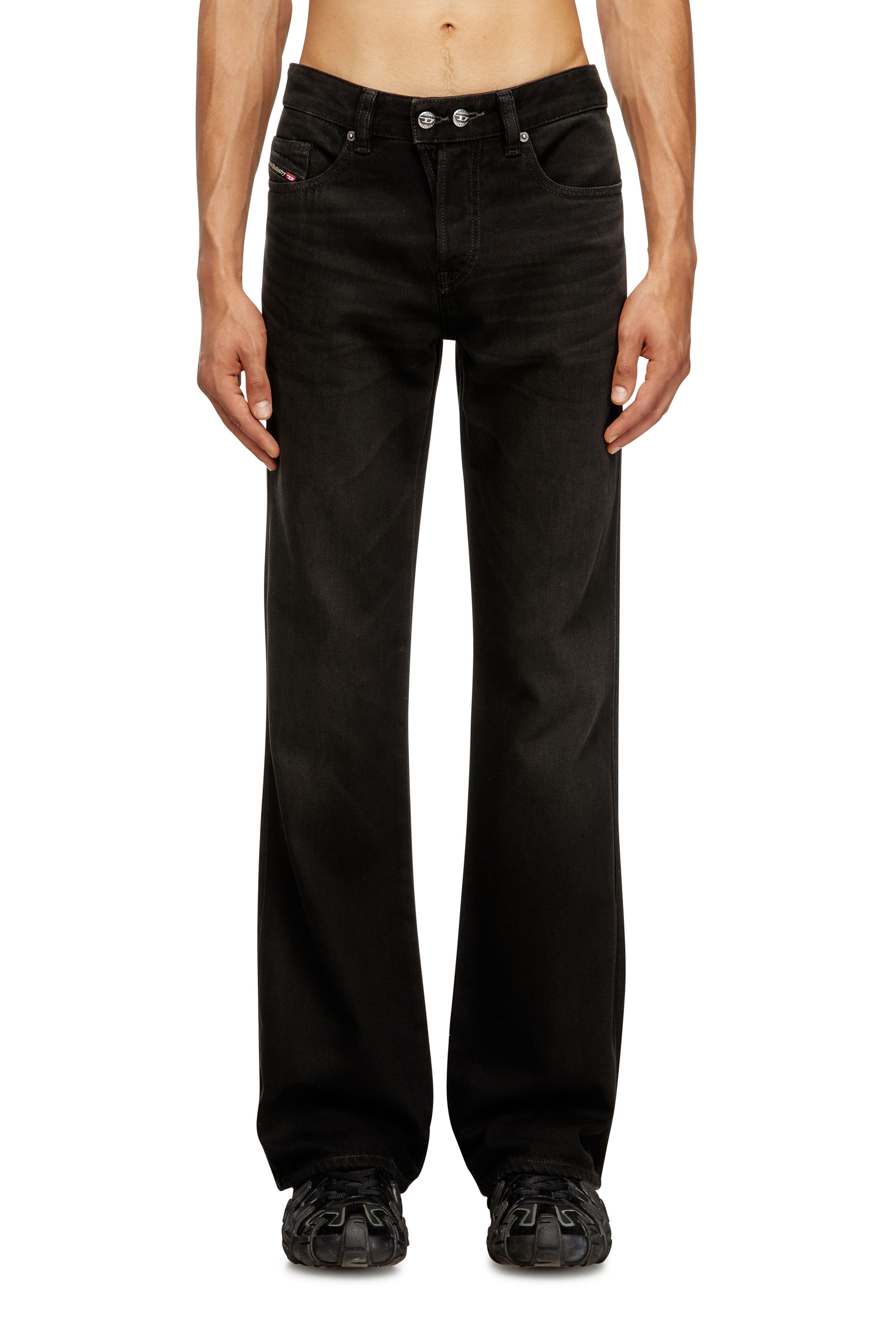 Diesel - Bootcut Jeans 1998 D-Buck 09M20 Homme, Noir/Gris foncé - Image 1