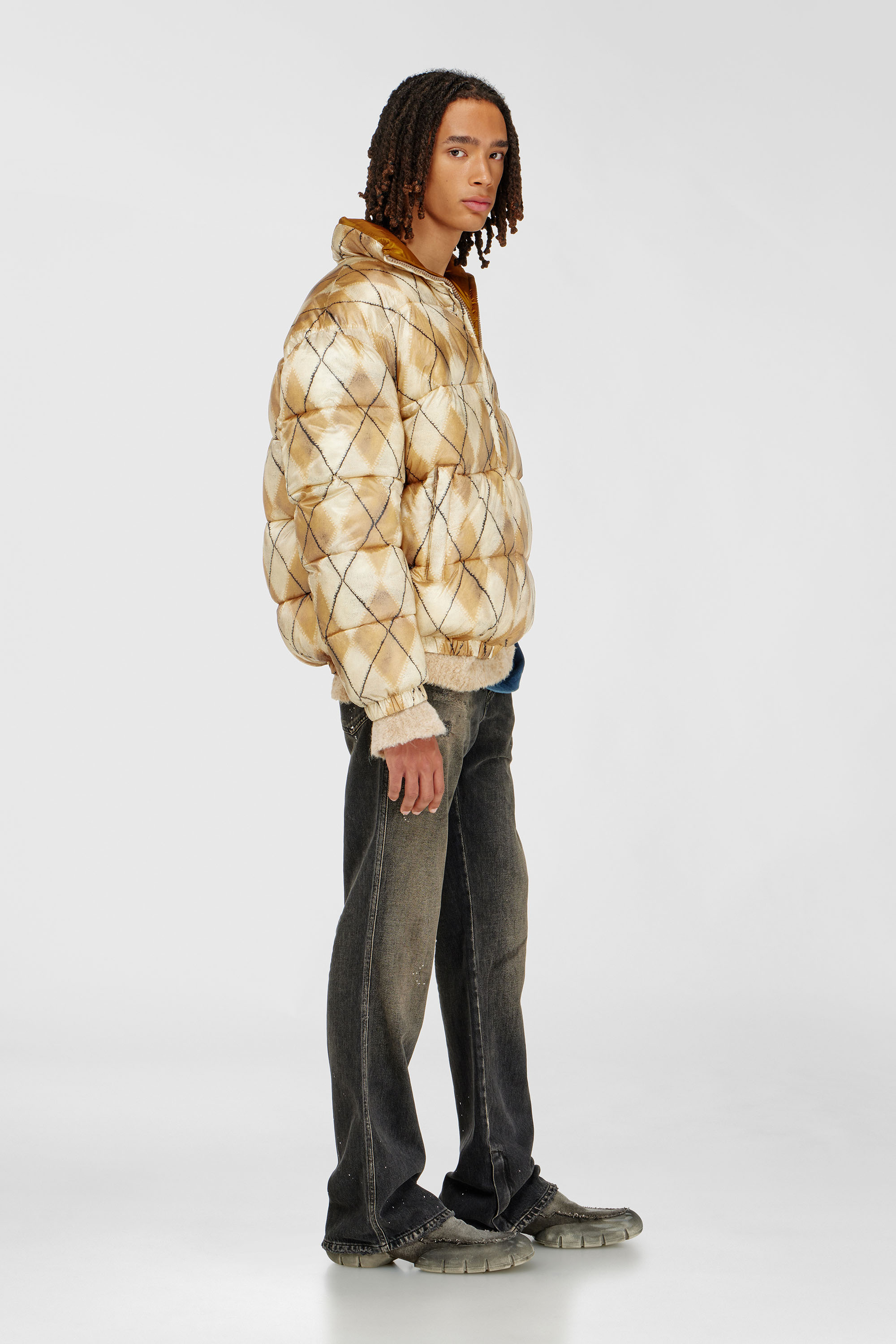 Diesel - Man's Bootcut Jeans 1998 D-Buck 09P64, Black/Dark grey - 2