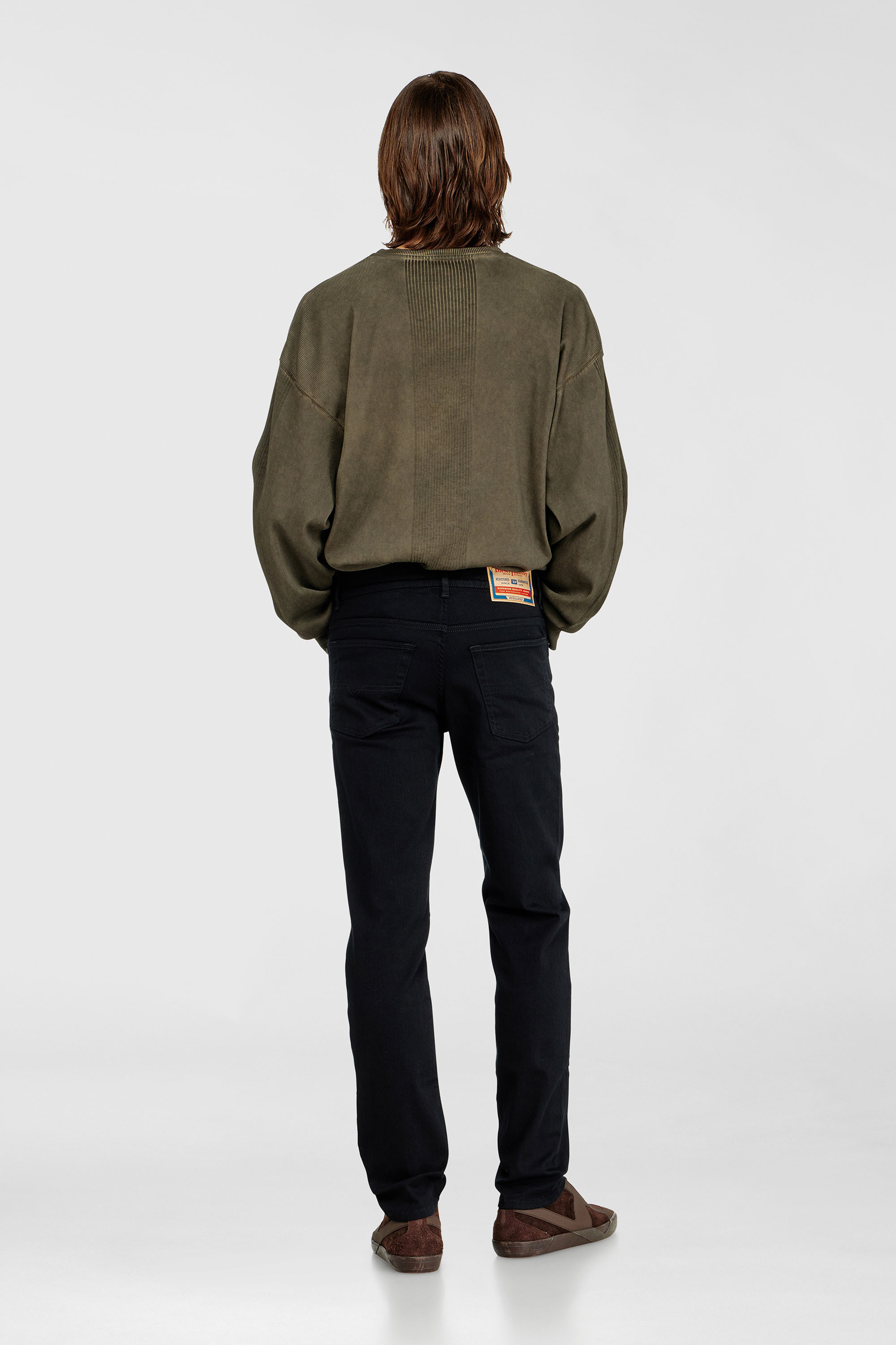 Diesel - Regular Jeans 2023 D-Finitive 069YP Homme, Noir/Gris fonc&eacute; - Image 3