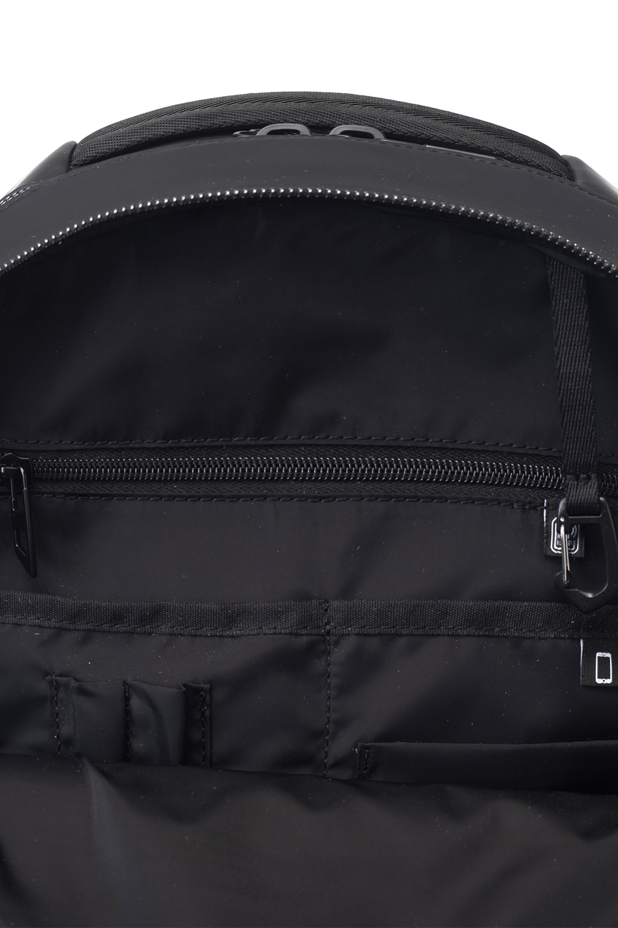 Diesel - DIESEL ALUMINUM BACKPACK DSB003, Sac &agrave; dos d'affaires fonctionnel Mixte in Noir - 2
