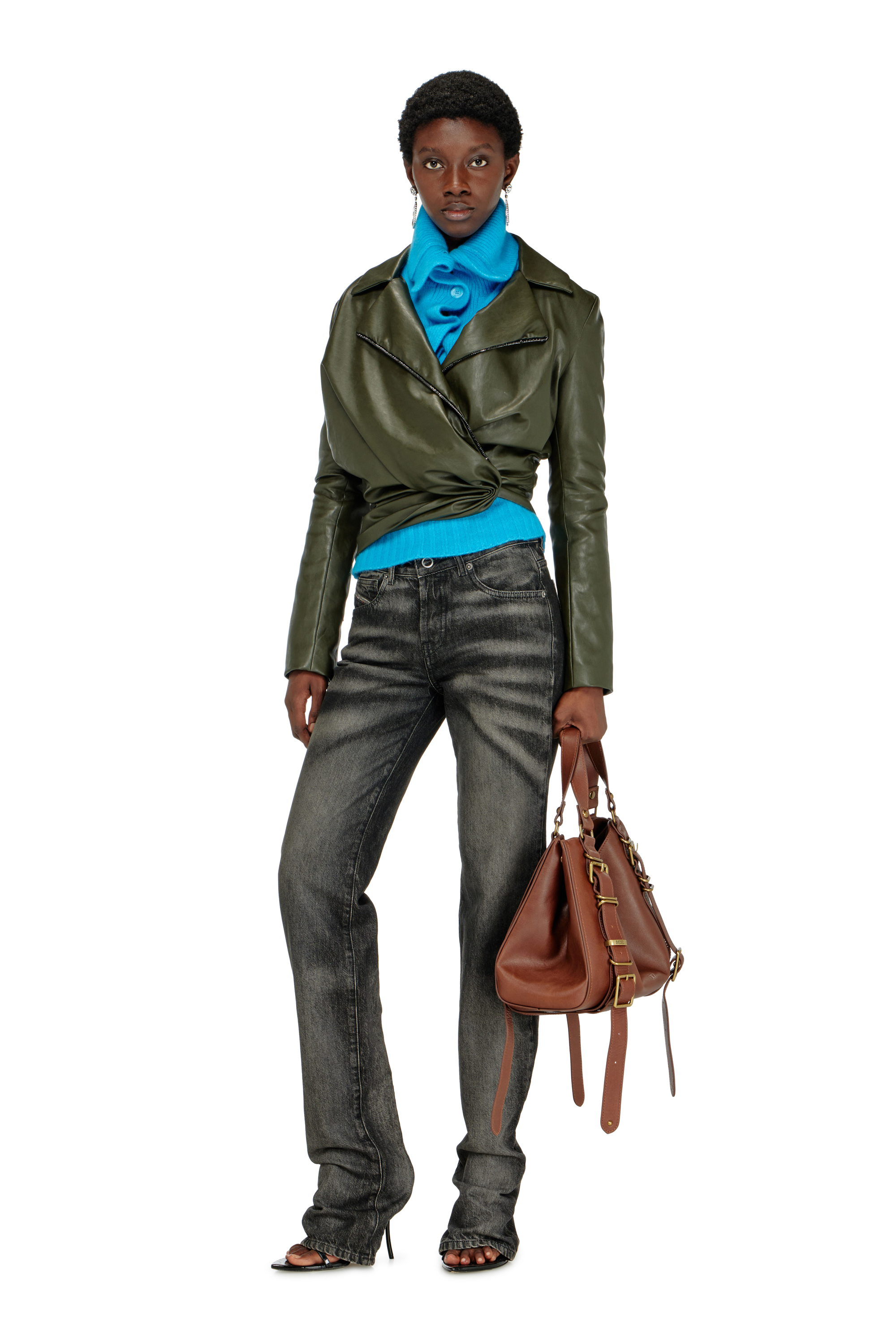 Diesel - Regular Jeans D-Heel 09R33 Femme, Noir/Gris fonc&eacute; - Image 1
