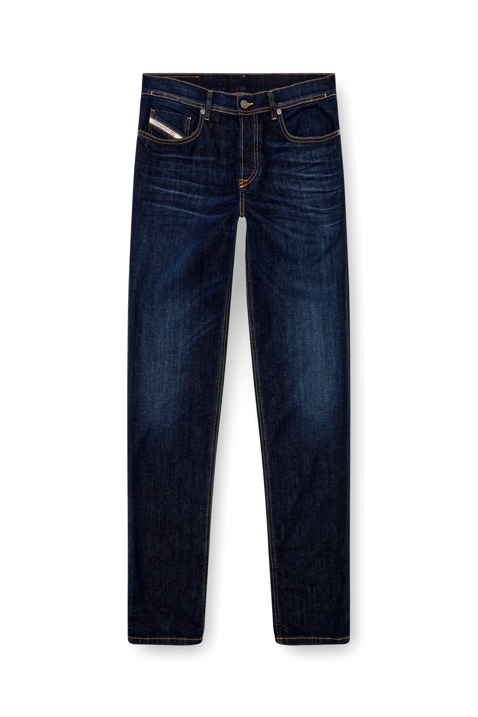 Diesel - Regular Jeans 2023 D-Finitive 009ZS Homme, Bleu Foncé - Image 2