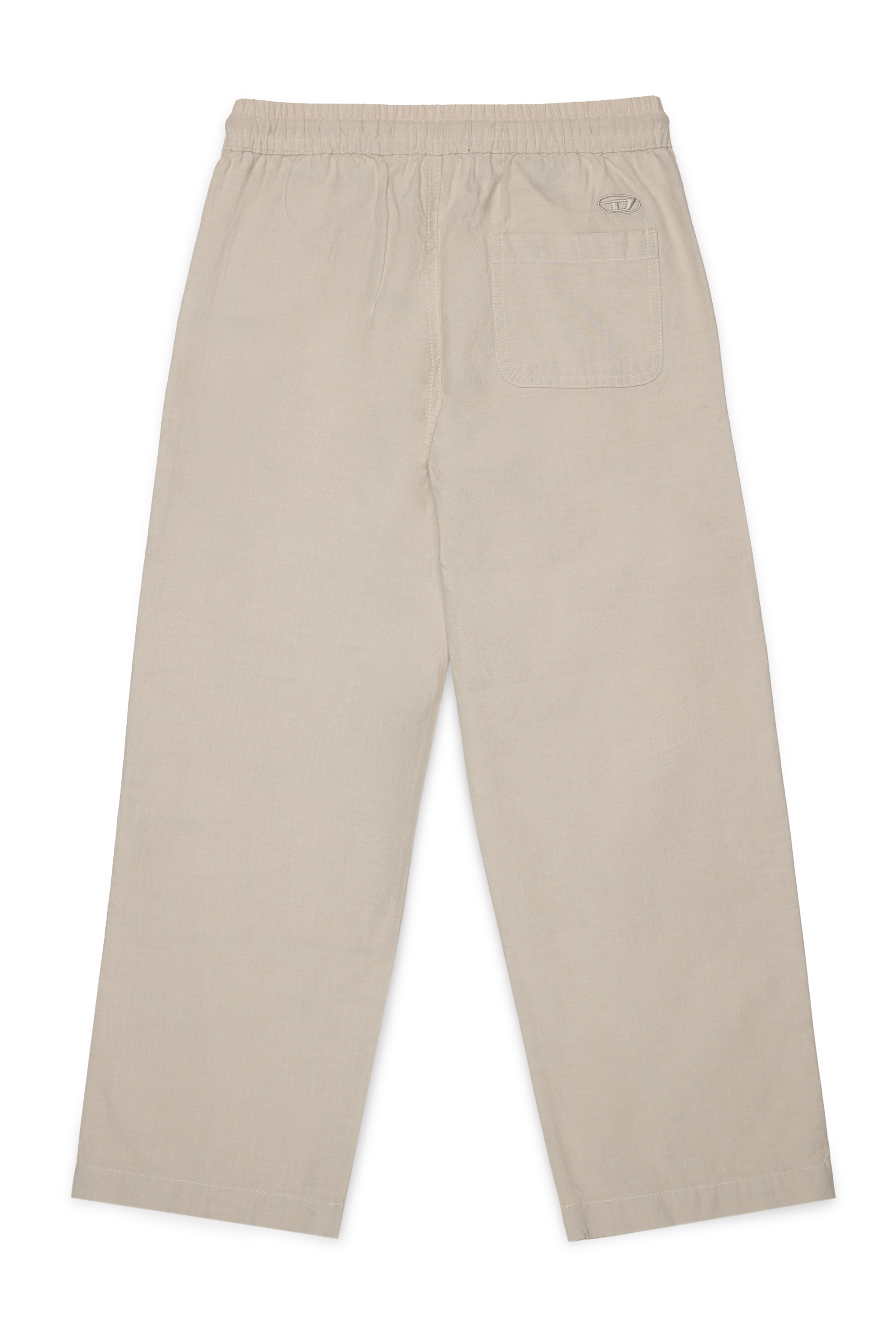 Diesel - PCALLY, Pantalon de surv&ecirc;tement avec taille &agrave; cordon de serrage Homme in Beige - 2