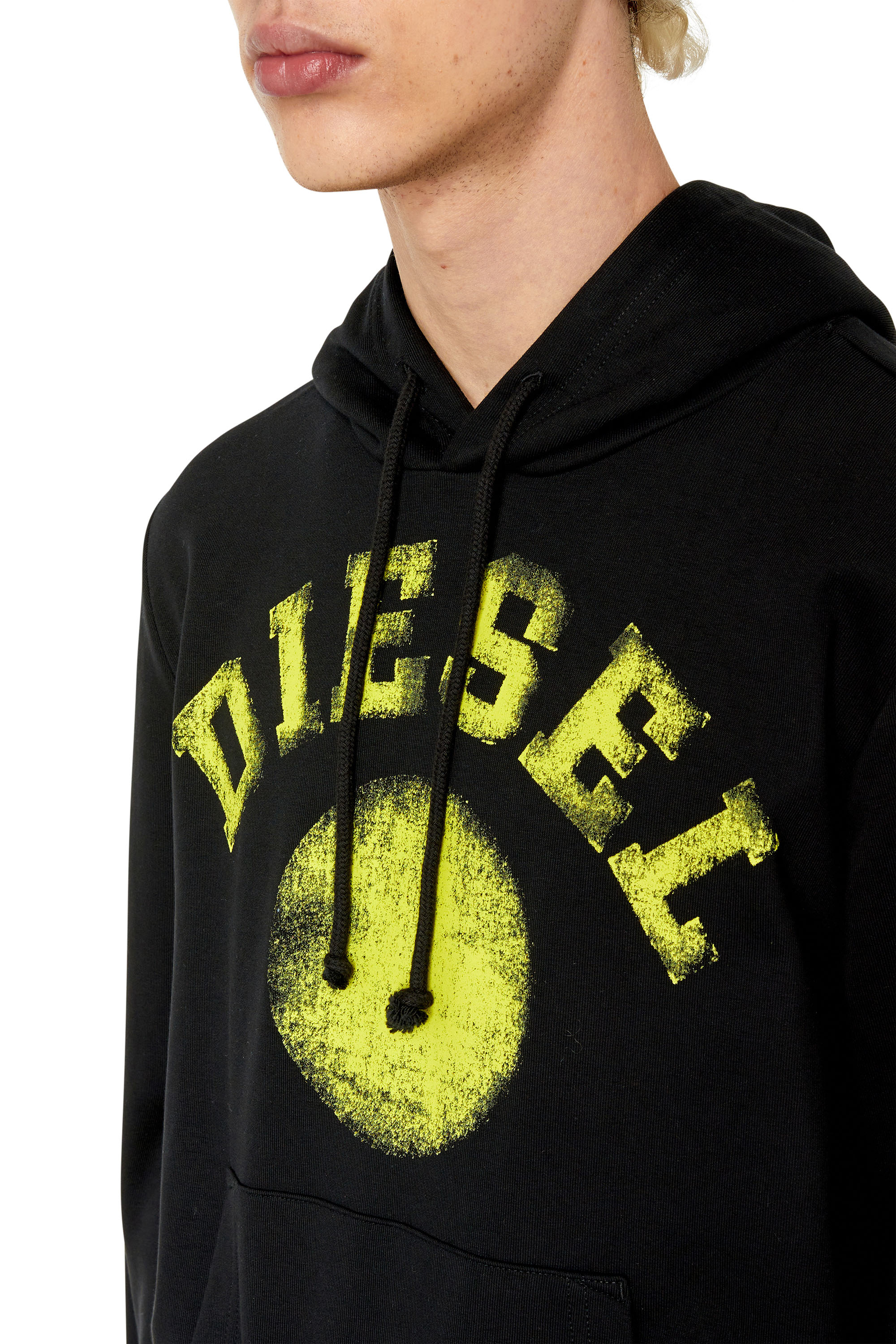 Diesel - S-GINN-HOOD-K30, Black - Image 5