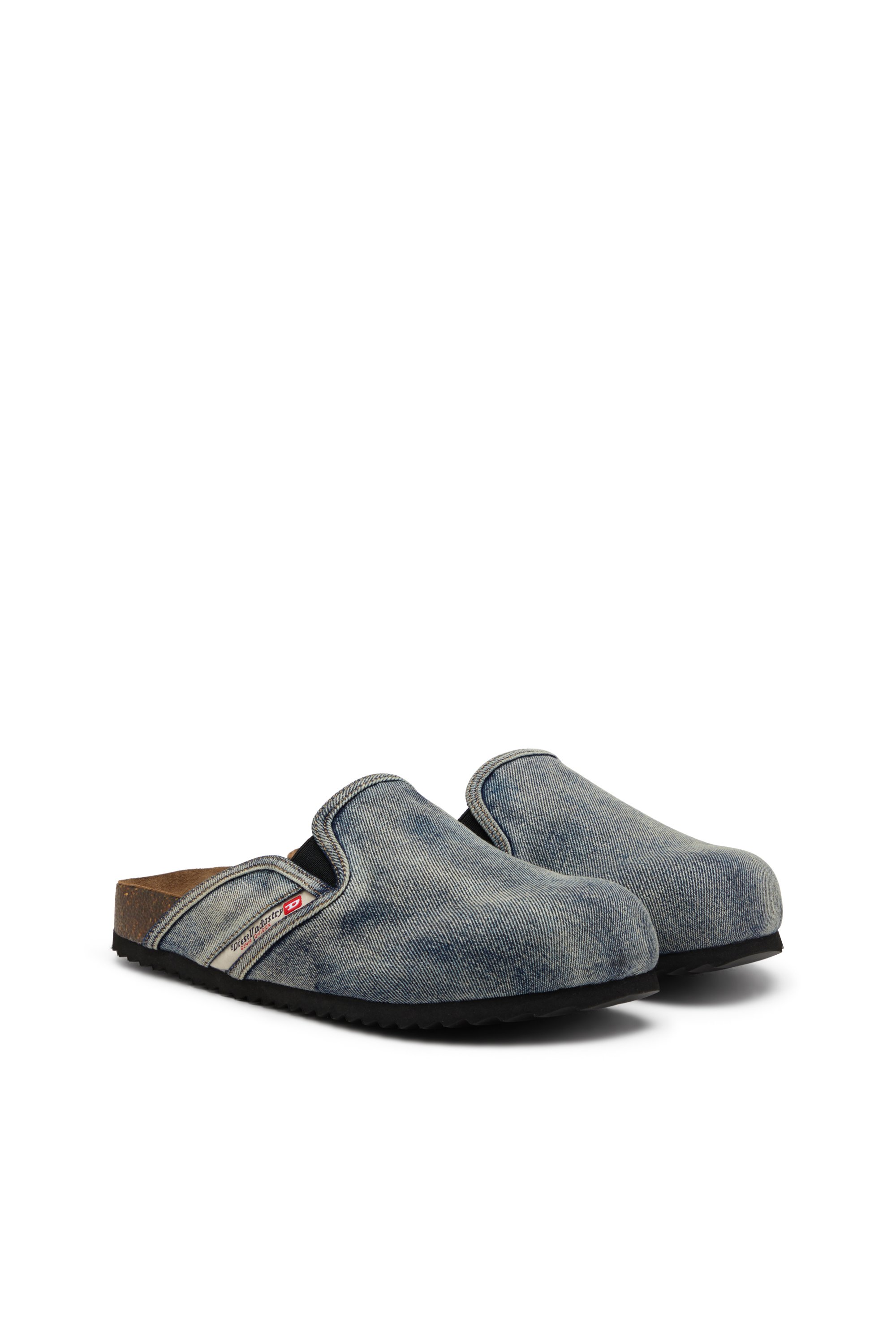 Diesel - D-WOODSTOCK SLIP-ON, Mules en denim Homme in Bleu - 2