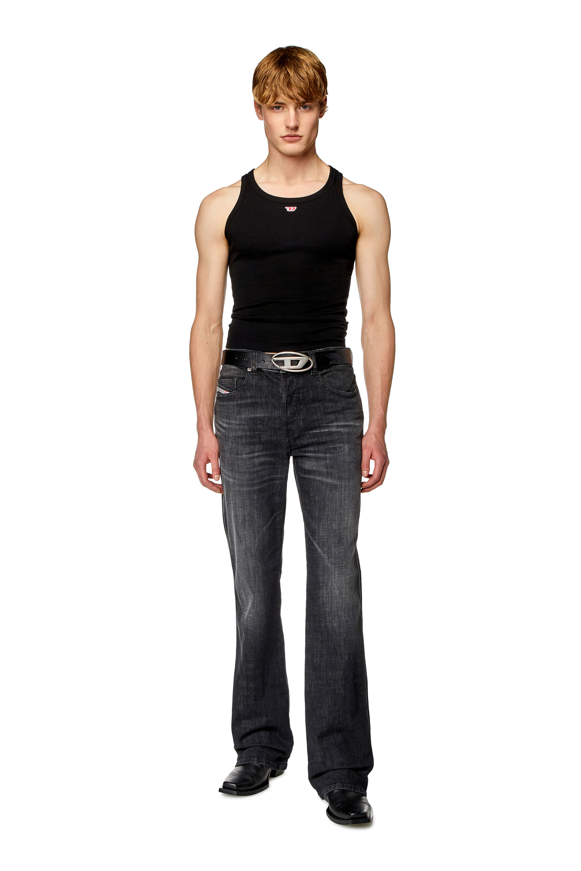 Diesel - Bootcut Jeans 1998 D-Buck 09H34 Homme, Noir/Gris fonc&eacute; - Image 1