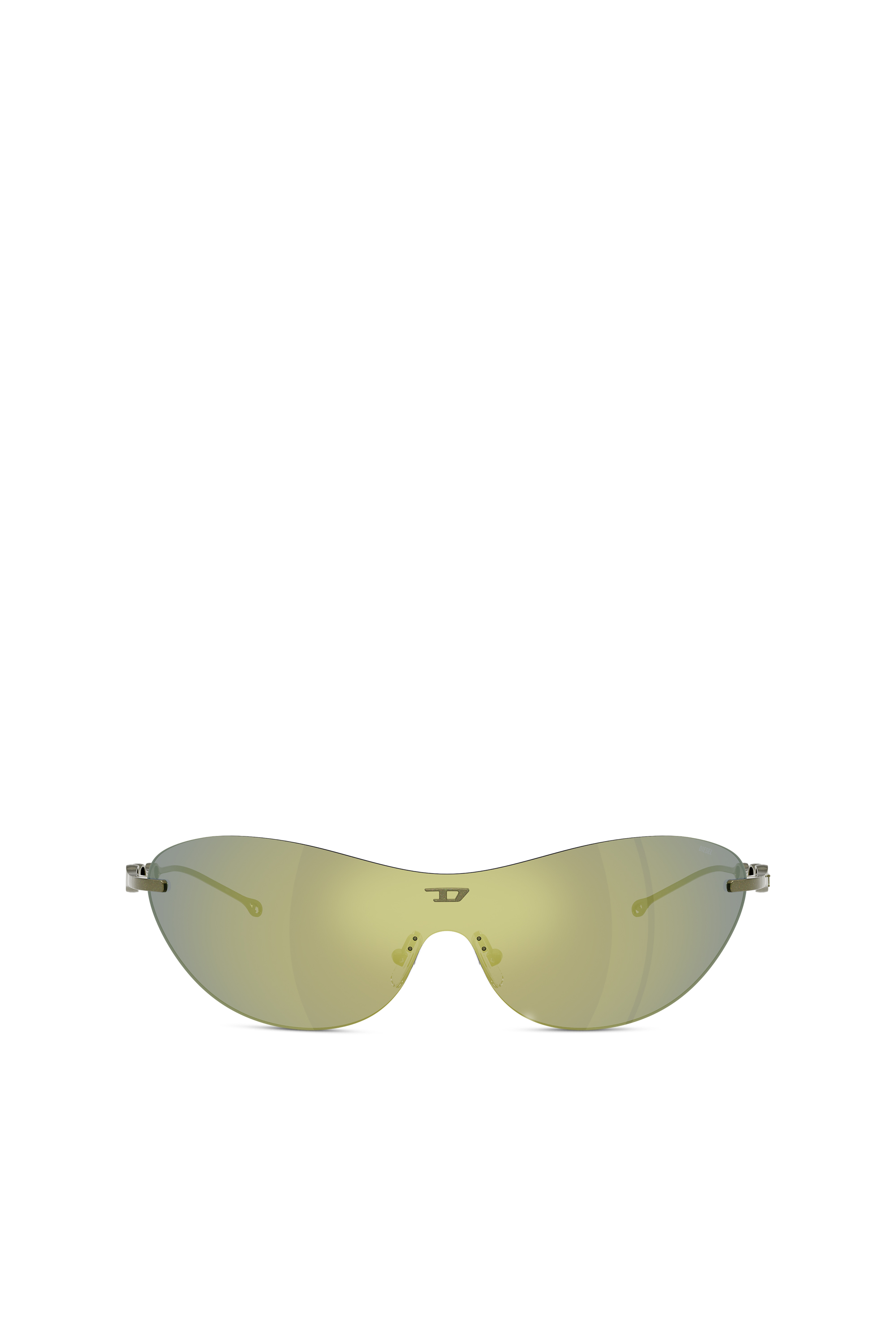 Diesel - 0DL1006, Lunettes de soleil ovales Mixte in Vert - 1