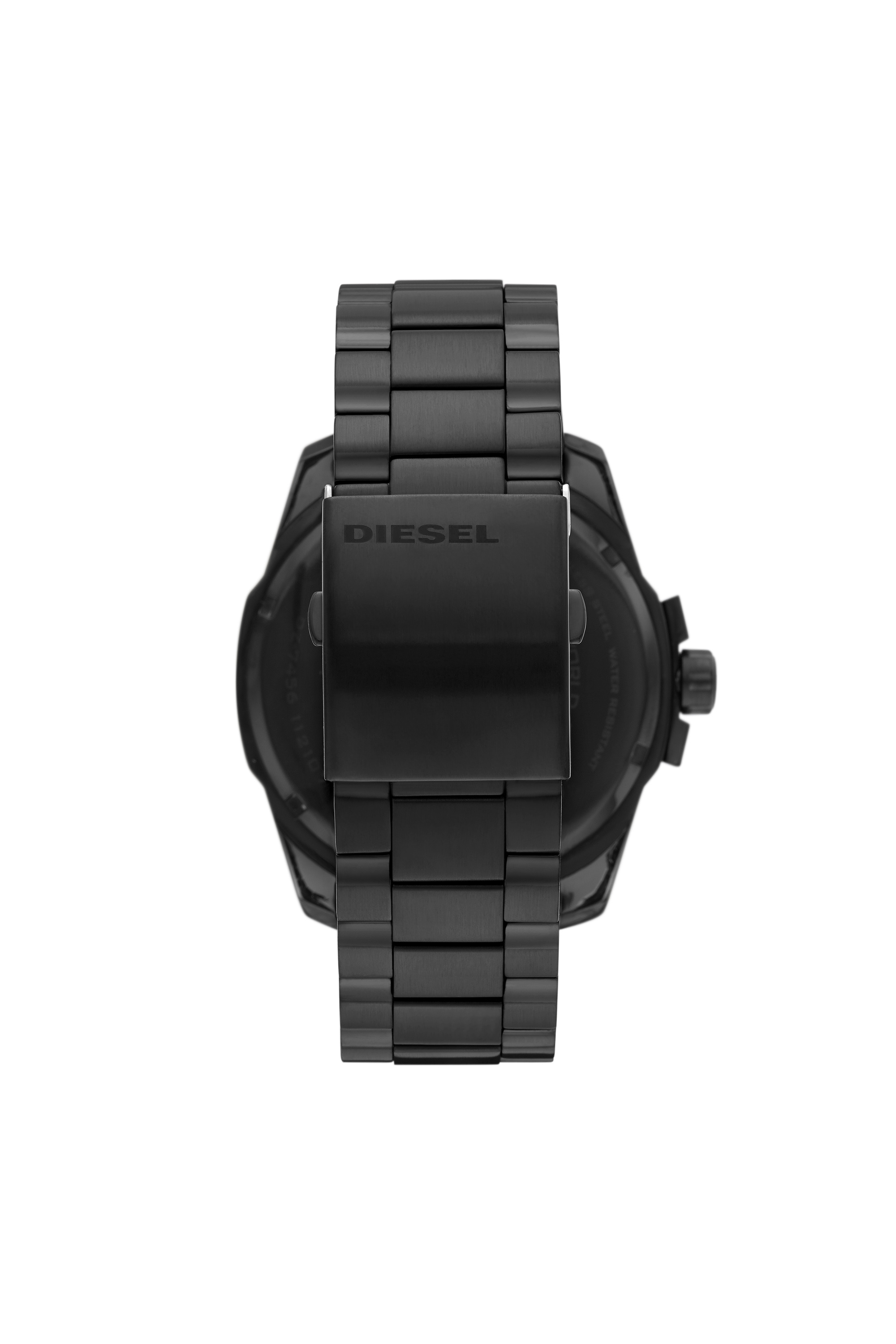 Diesel - DZ7457, Man's Mega Chief automatic three-hand black-tone watch in Black - 2