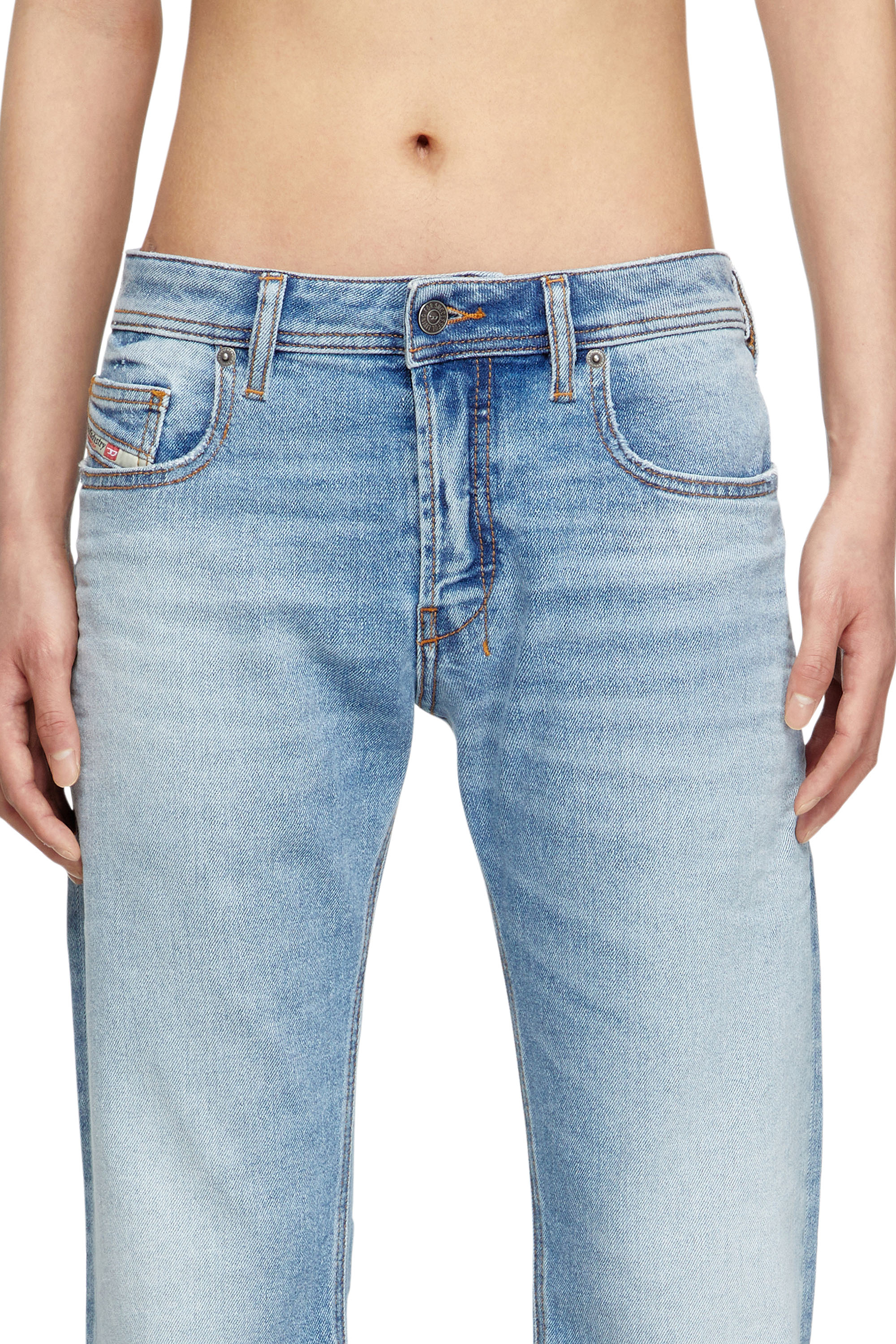 Diesel - Bootcut Jeans 2007 Zatiny 0DBDV Homme, Bleu Clair - Image 5