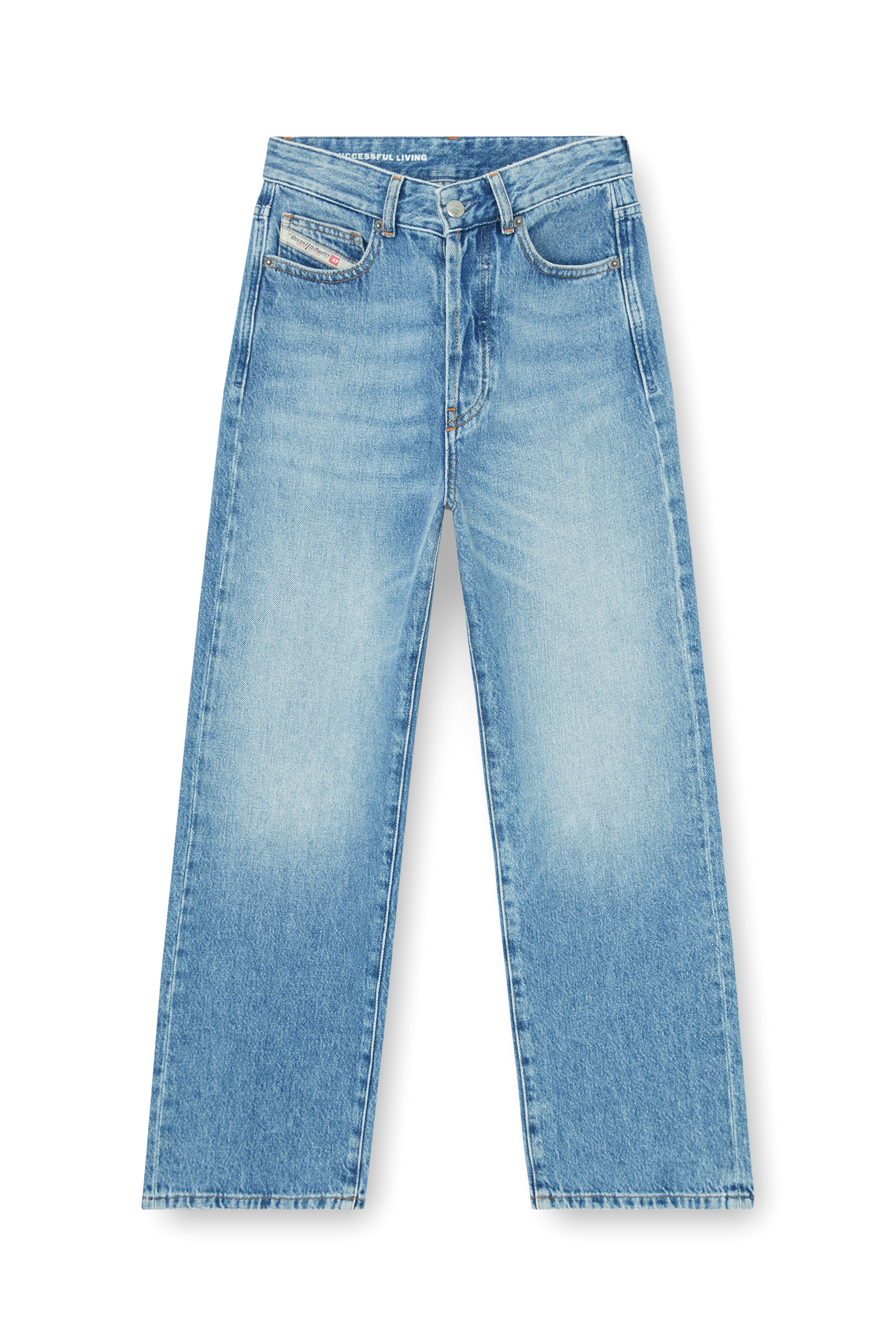 Diesel - Regular Jeans 1981 D-Went 09Q07 Femme, Bleu Clair - Image 3